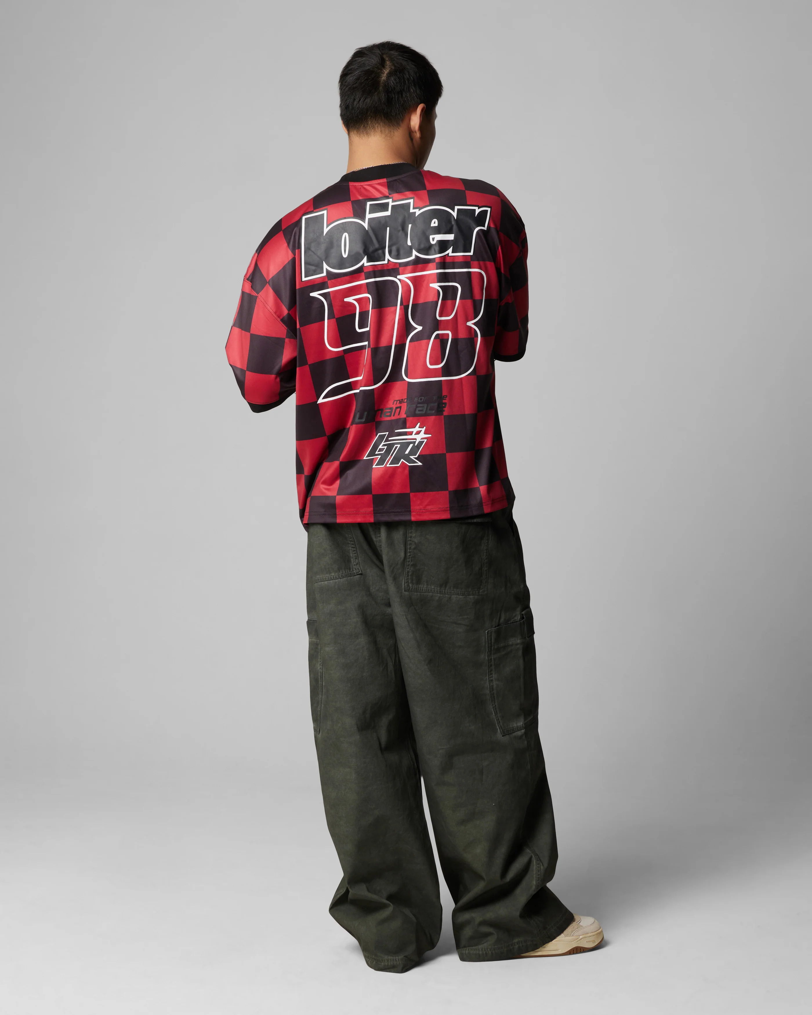 Loiter Tournament Jersey Red/Black - Image 4