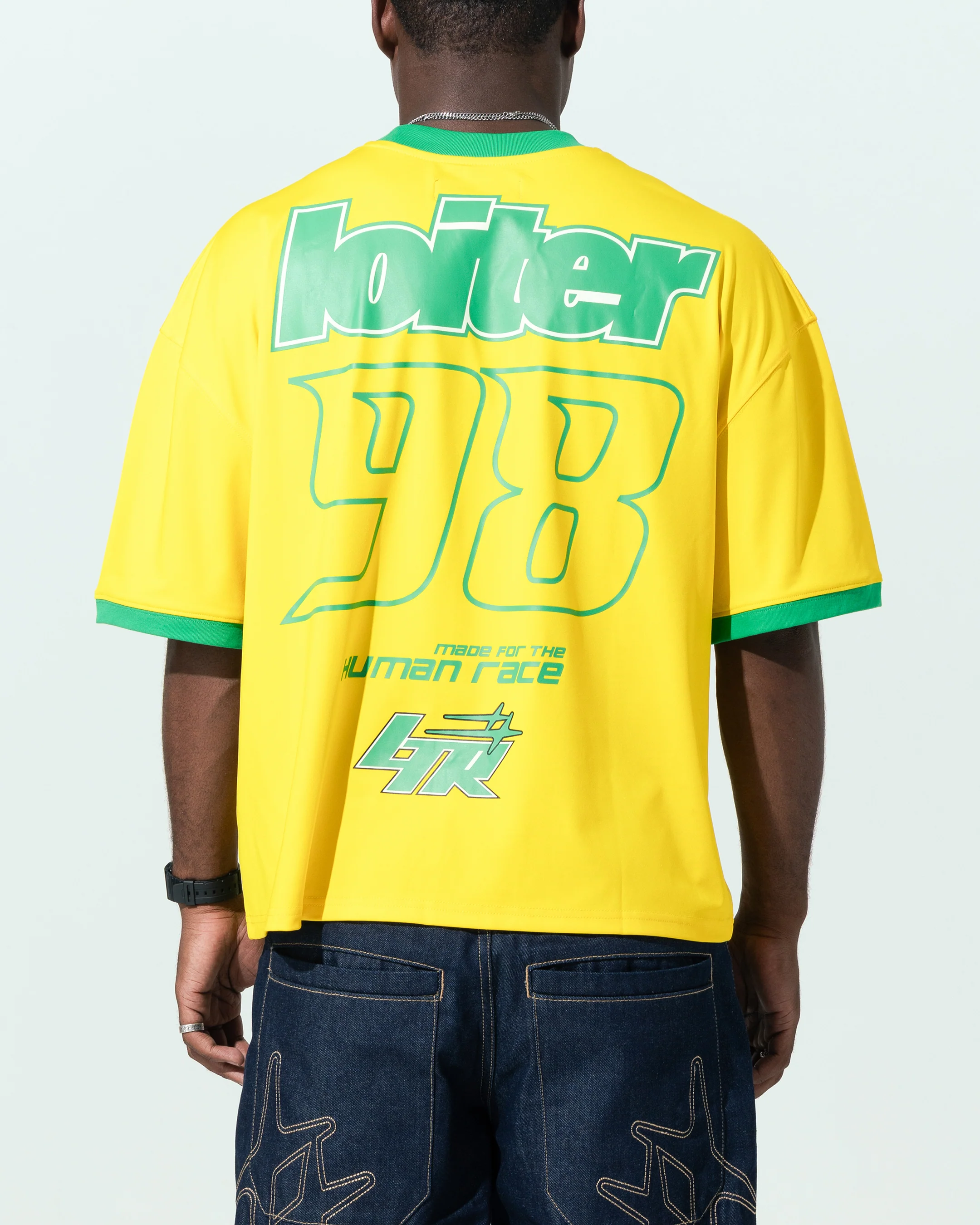 Loiter Tournament Jersey Yellow/Green - Image 2