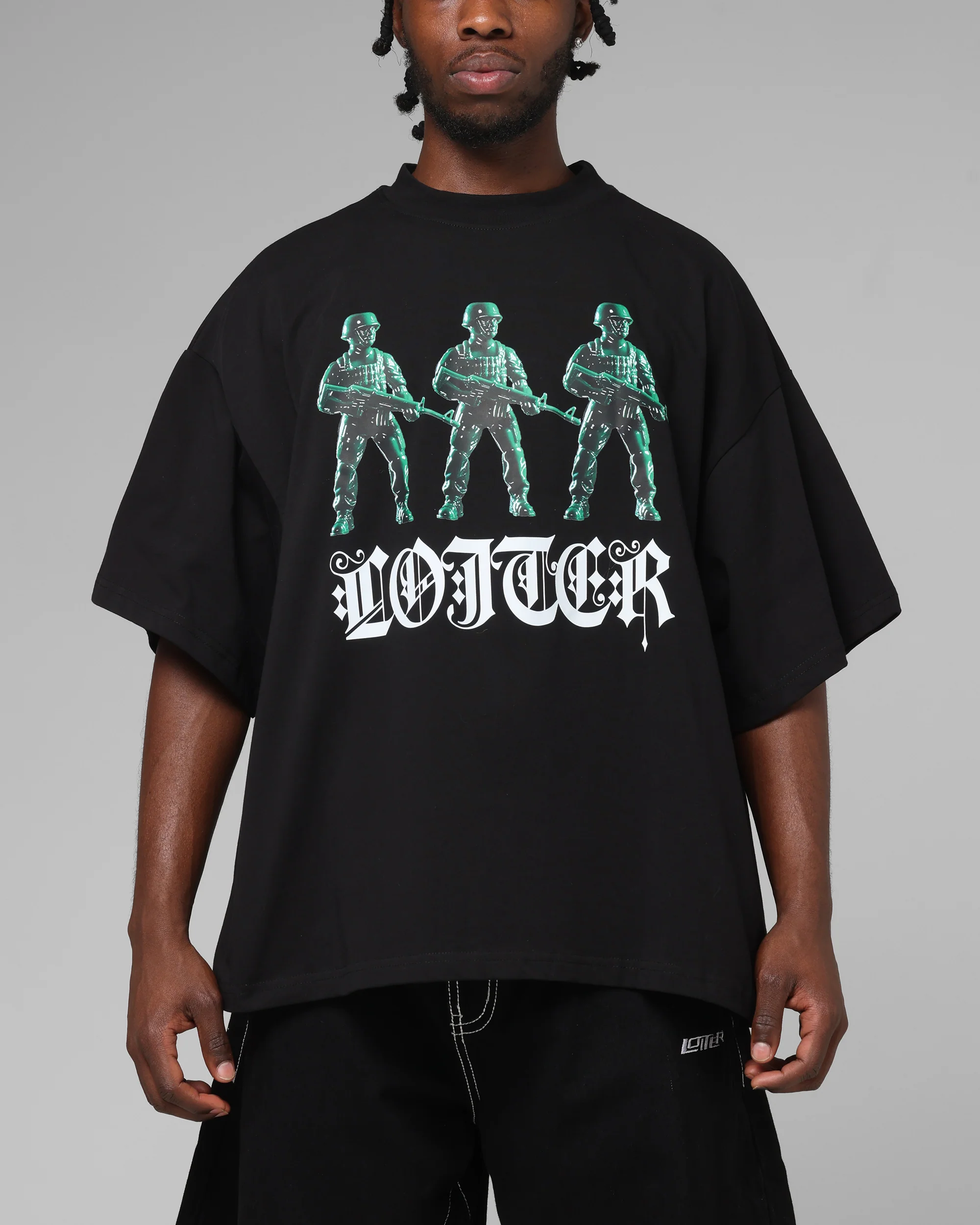 Loiter Toy Soldier Premium T-Shirt Black