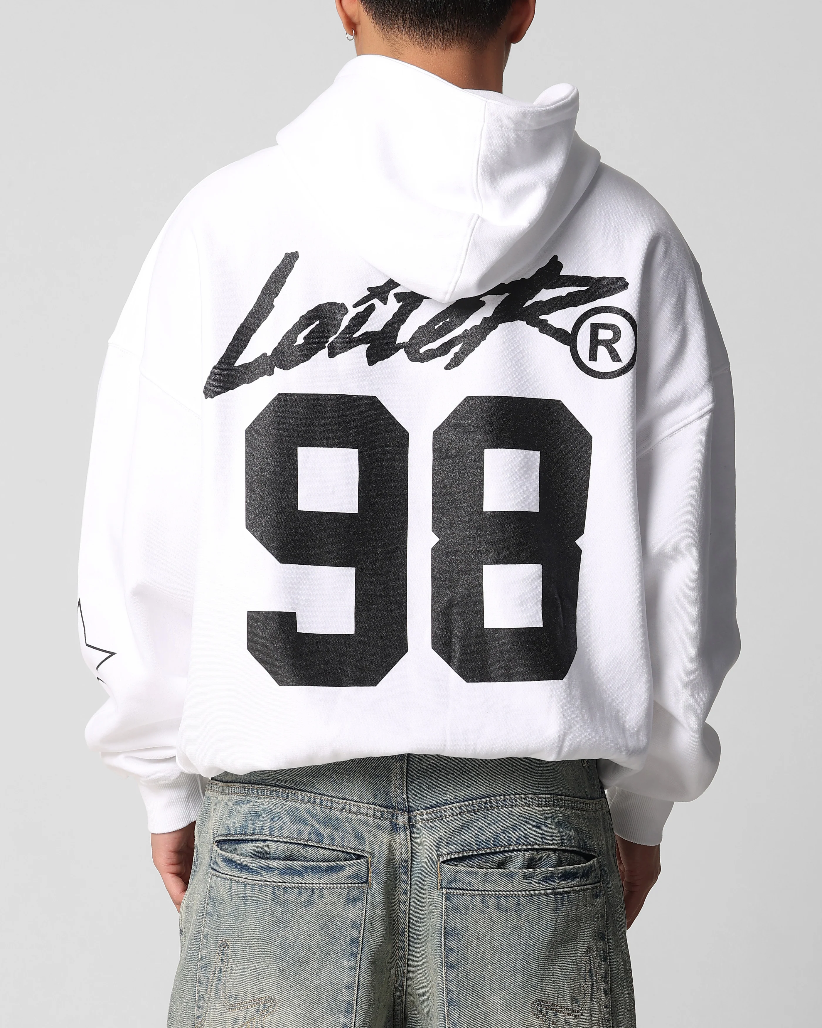 Loiter Training Day Hoodie White - Image 2