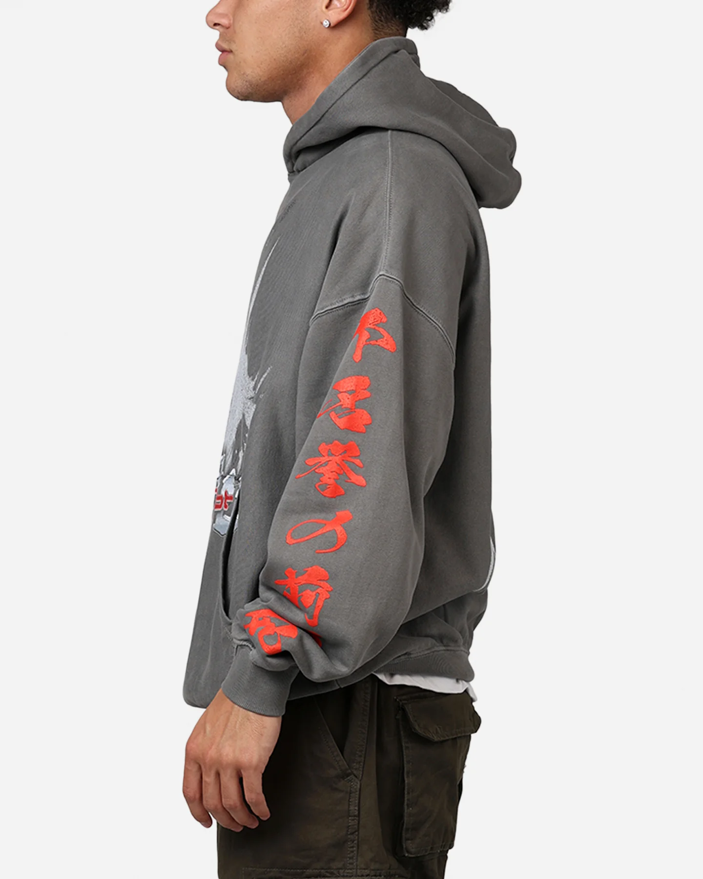 Loiter Ultimate Vengeance Vintage Hoodie Charcoal - Image 5