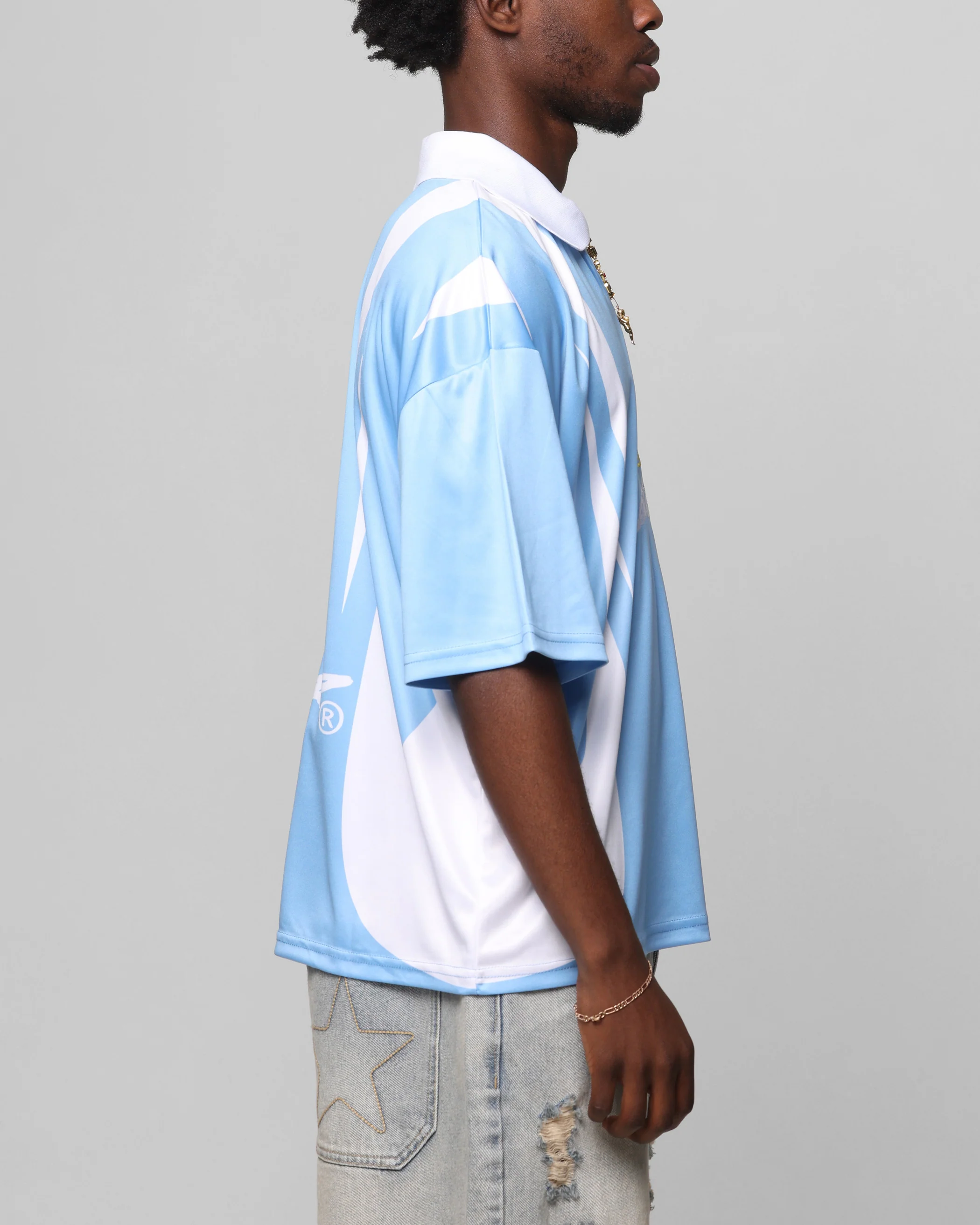 Loiter United Football Jersey Blue - Image 5