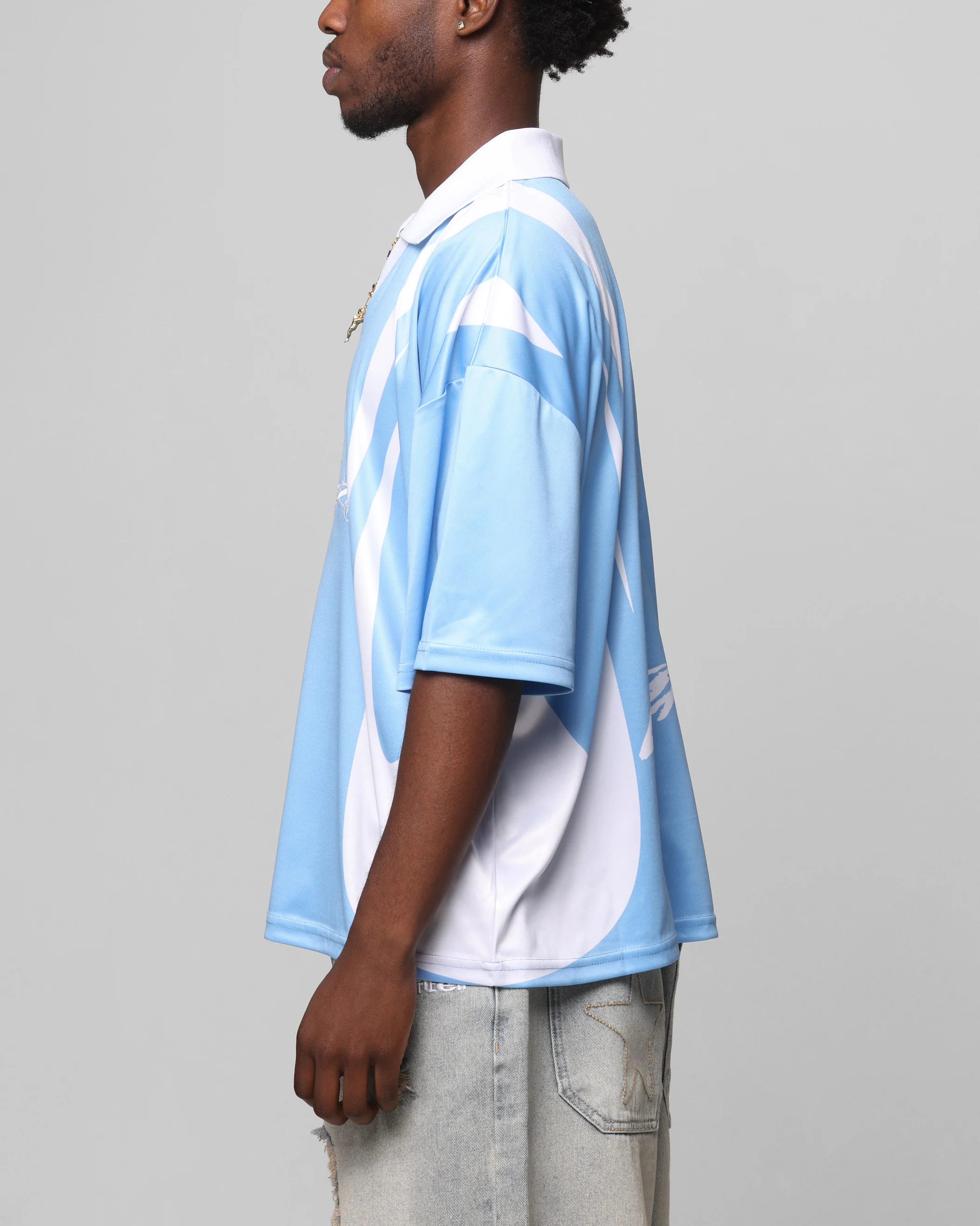 Loiter United Football Jersey Blue - Image 6