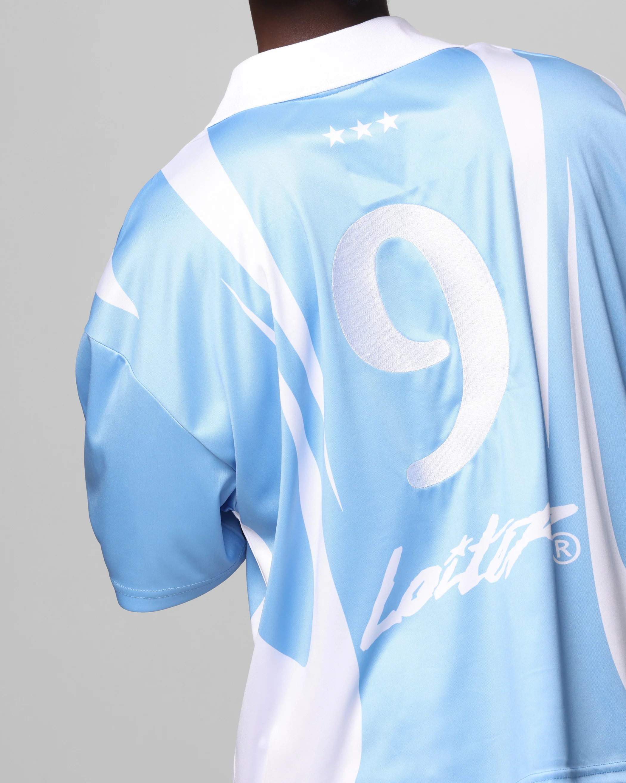 Loiter United Football Jersey Blue - Image 7
