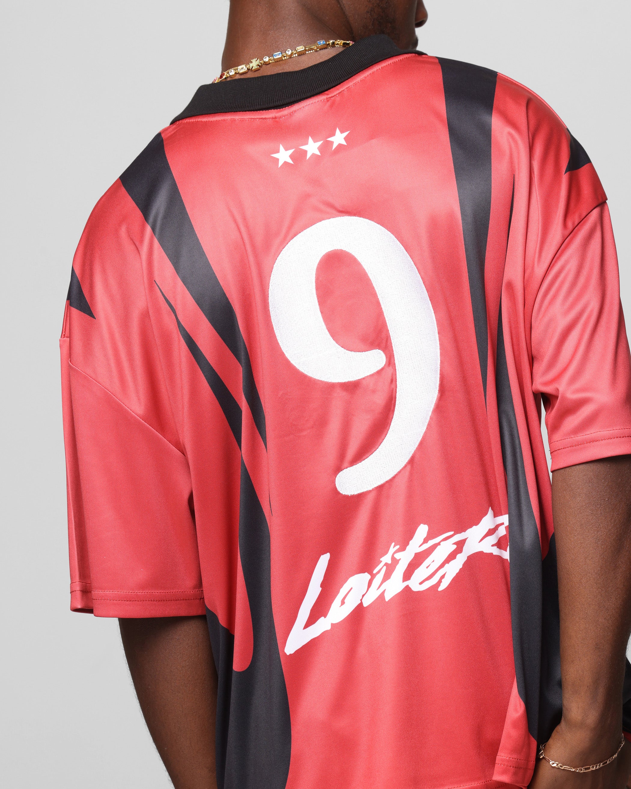 Loiter United Football Jersey Red - Image 7