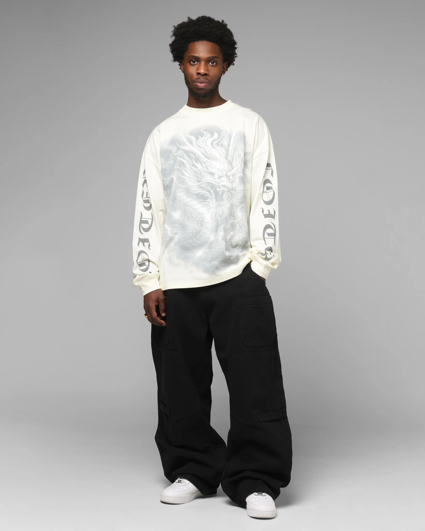 Loiter Utility Work Pants Black - Image 2