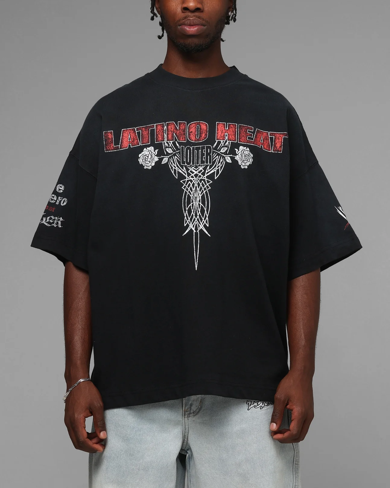 Loiter X WWE Eddie Guerrero Vintage T-Shirt Black
