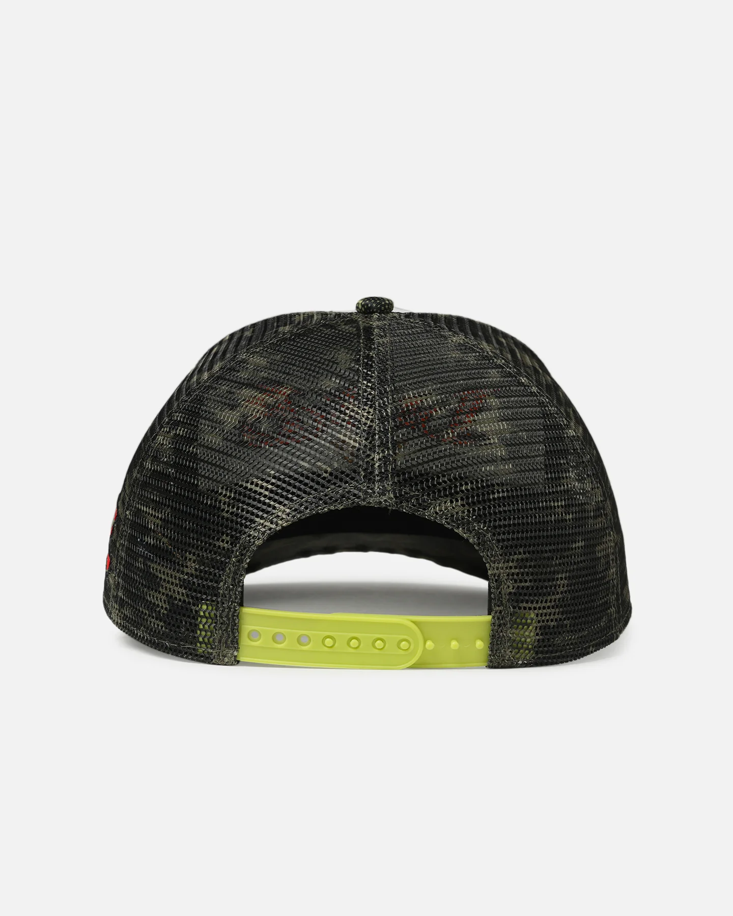 Loiter X Yu-Gi-Oh! Millenium Puzzle Snapback Hat Green Camo - Image 2
