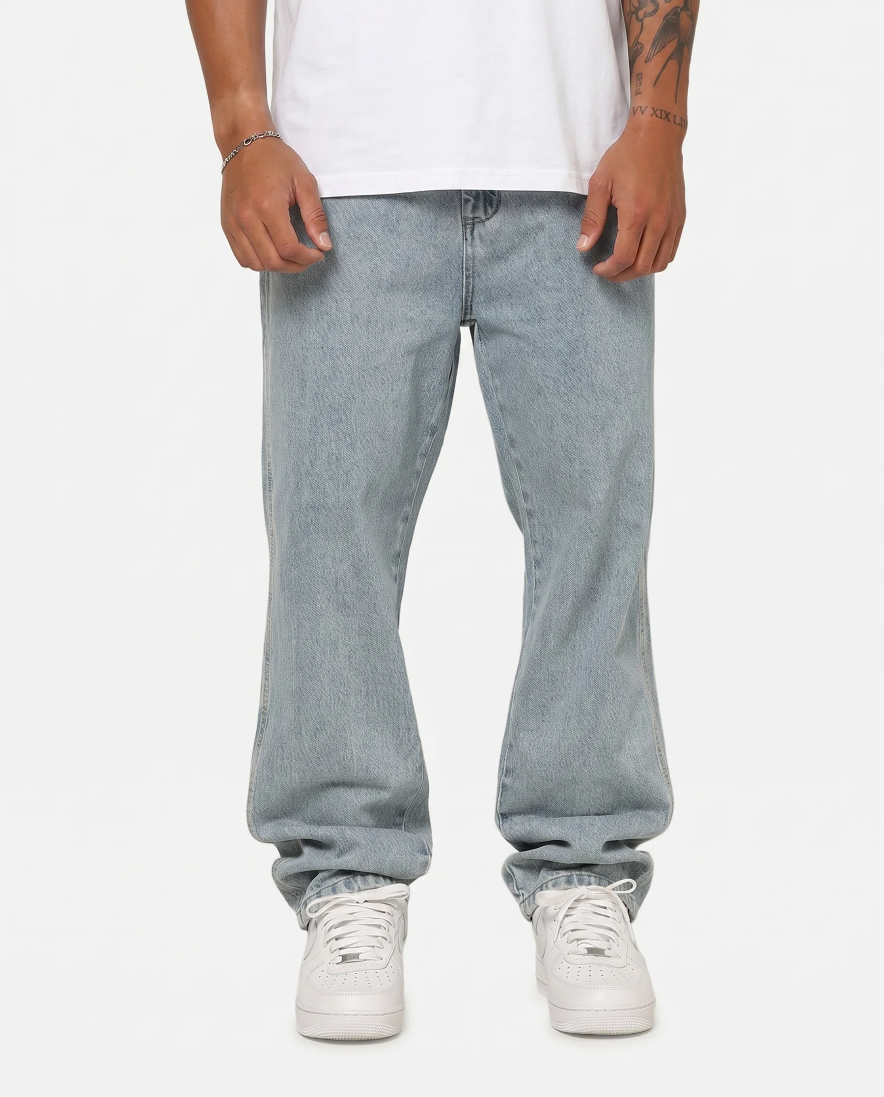 Worship Lounger Jeans Worship Worn Blue