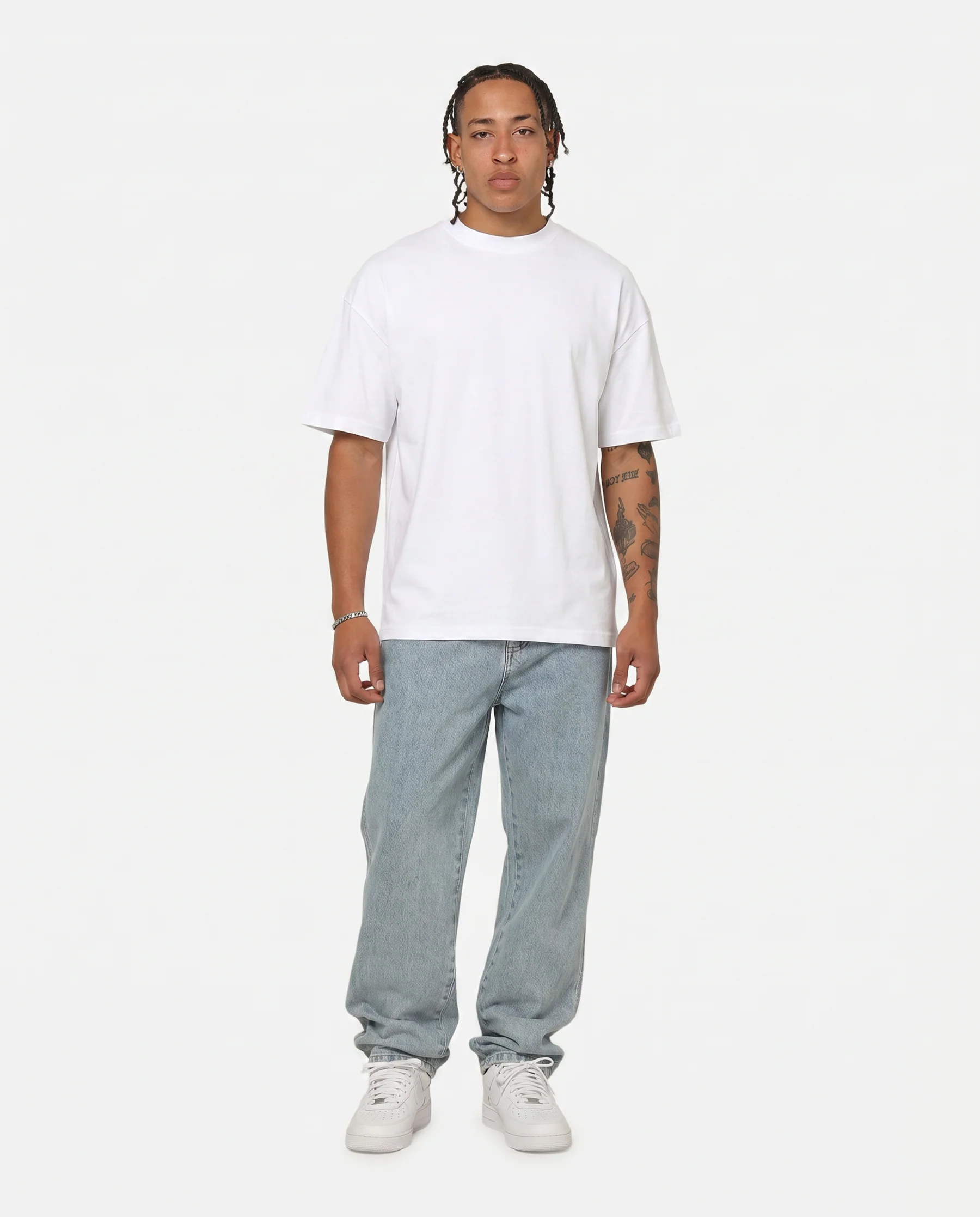 Worship Lounger Jeans Worship Worn Blue - Image 2