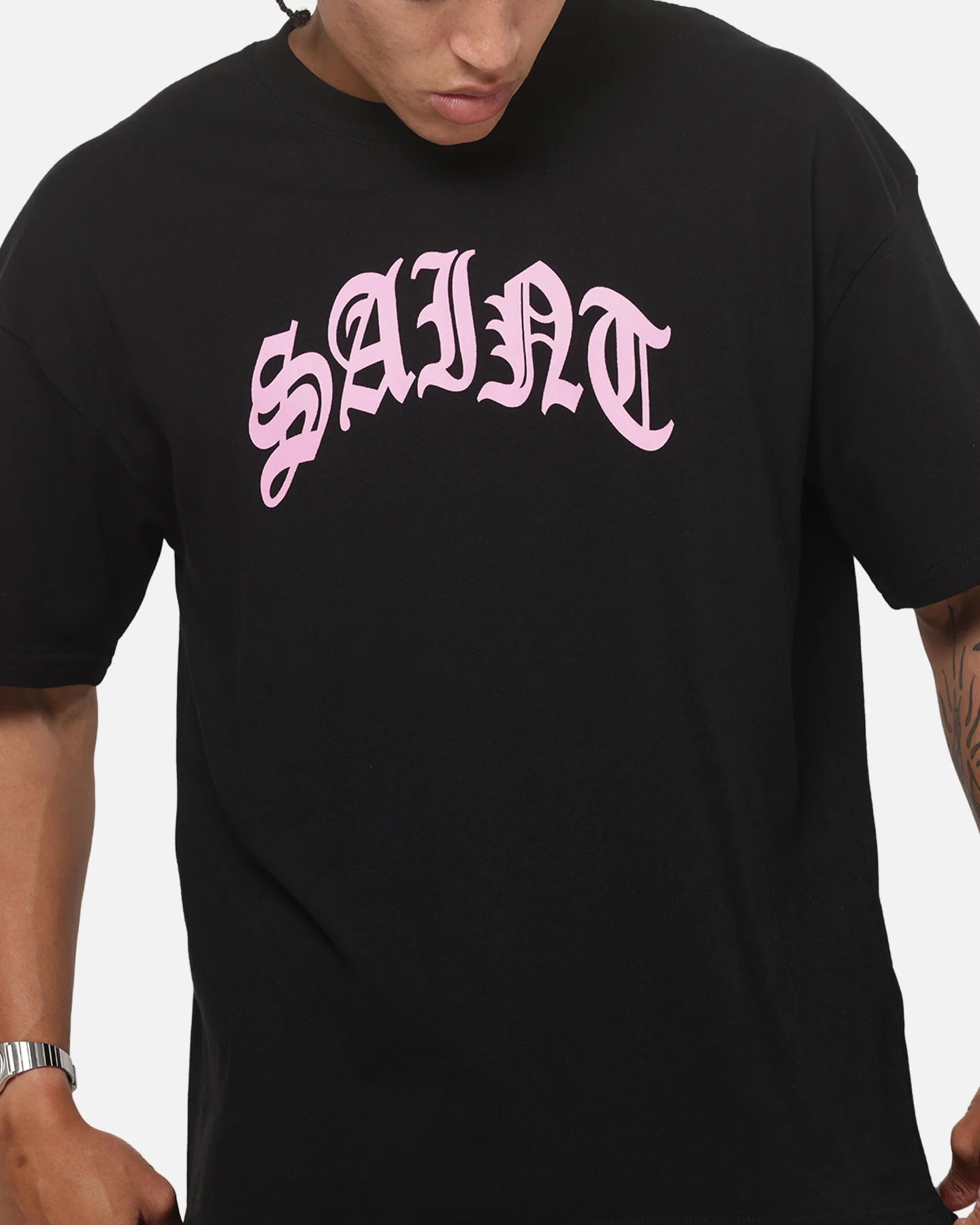 Saint Morta Lucius T-Shirt Black - Image 6