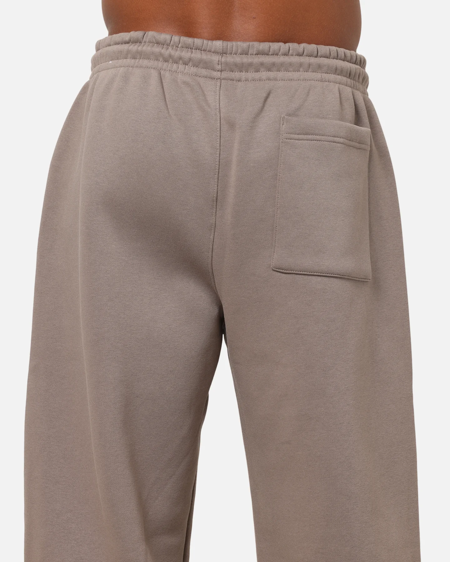 Jordan Jumpman Brooklyn Fleece Oversized Open-Hem Pants Olive Grey/Black - Image 8