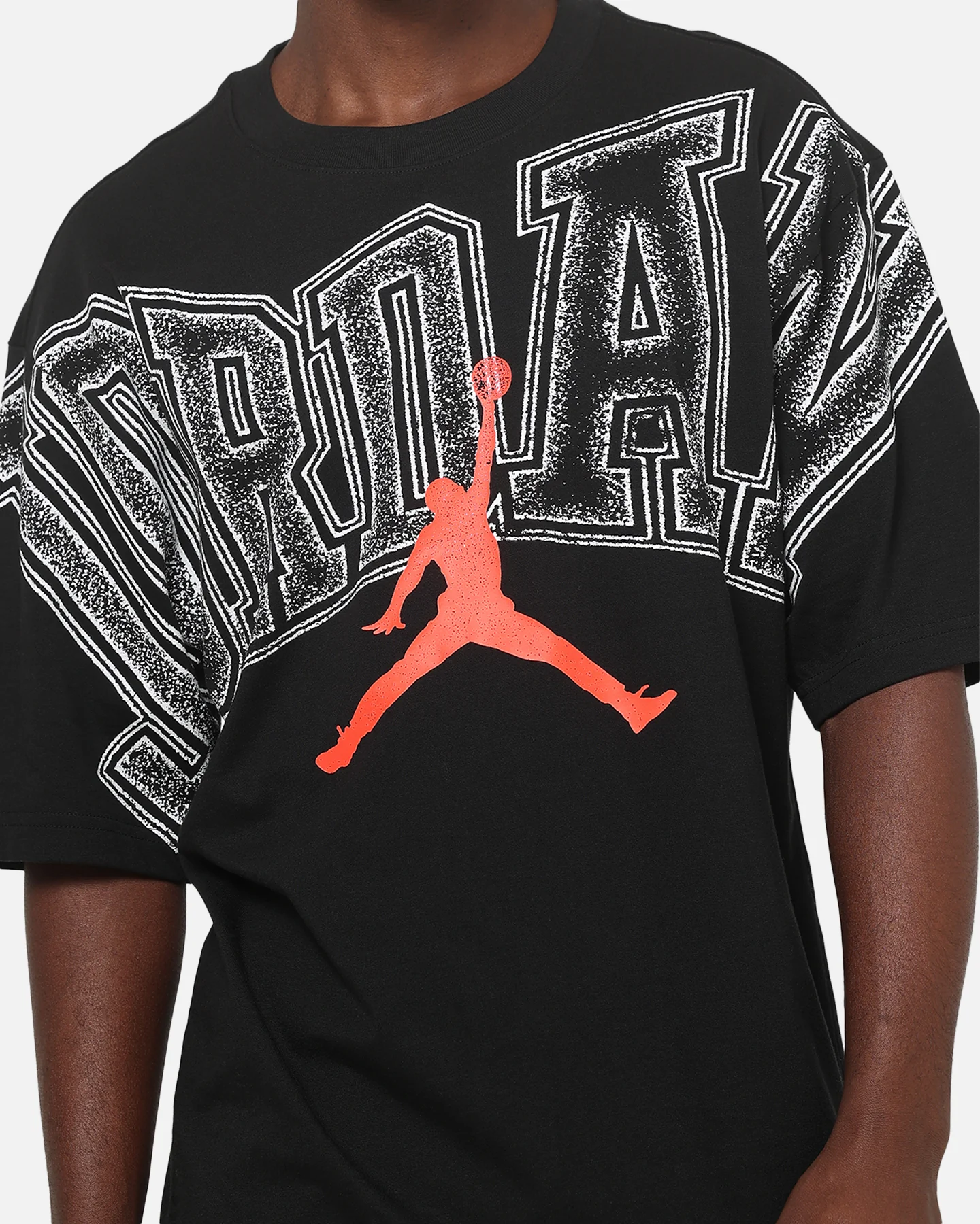 Jordan Jumpman Stretch Graphic T-Shirt Black - Image 6