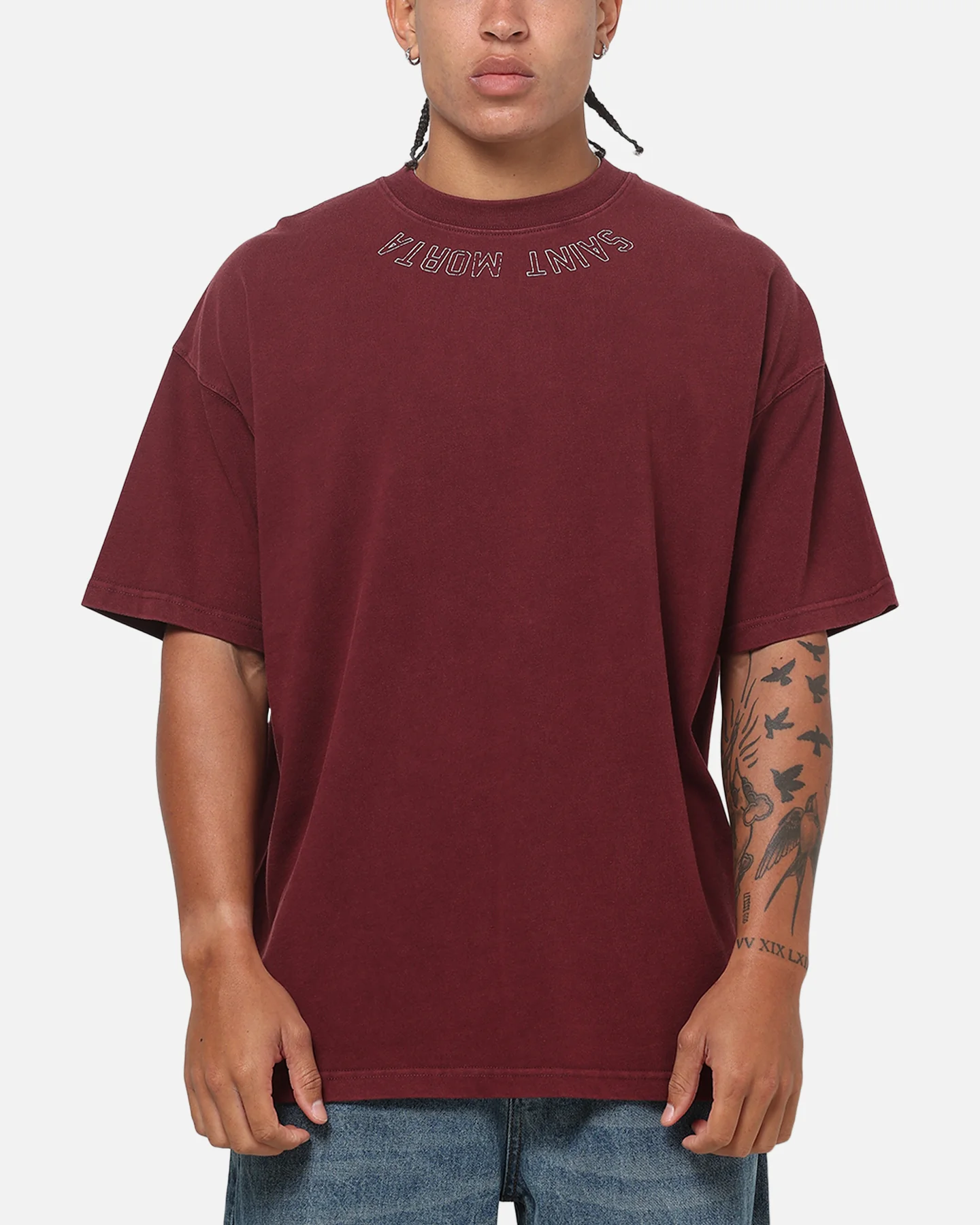 Saint Morta Made For The Living T-Shirt Pigment Washed - Image 2