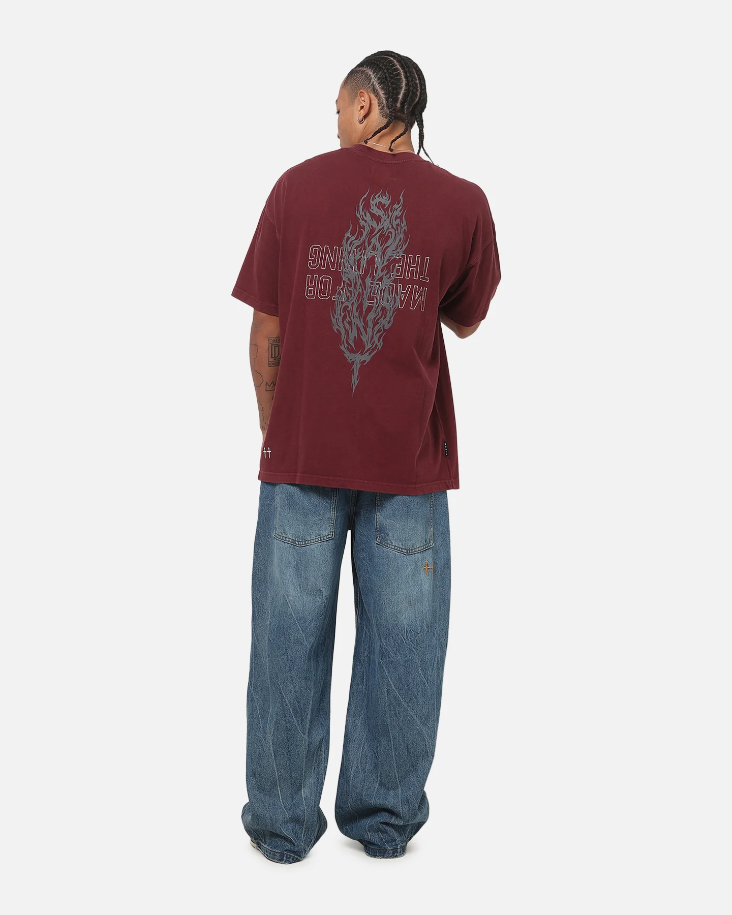 Saint Morta Made For The Living T-Shirt Pigment Washed - Image 3