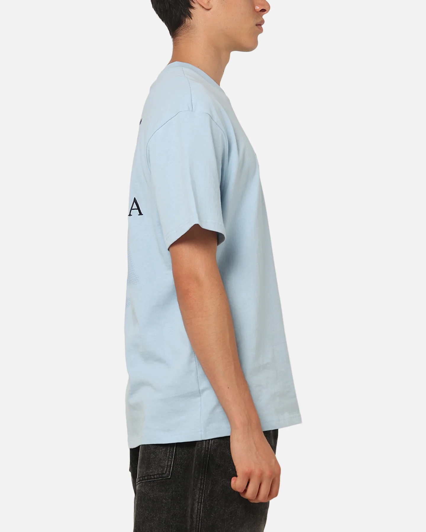Majestic Athletic Argentina Halftone Crest T-Shirt Argentina Blue - Image 5