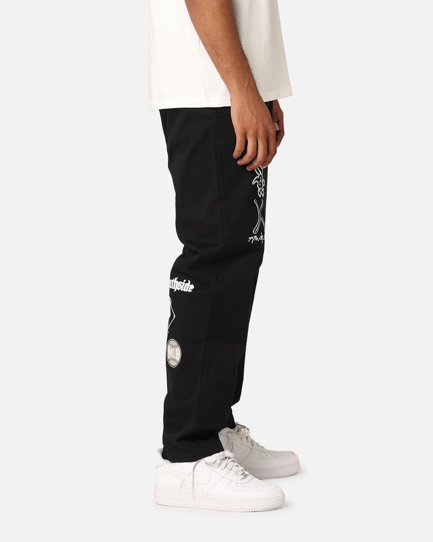 Majestic Athletic Chicago White Sox City Cargo Pants Faded Black - Image 5