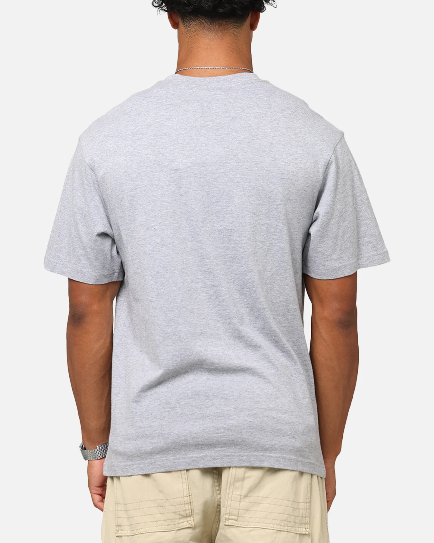 Majestic Athletic Las Vegas Raiders Marne Arch T-Shirt Grey Marle - Image 3