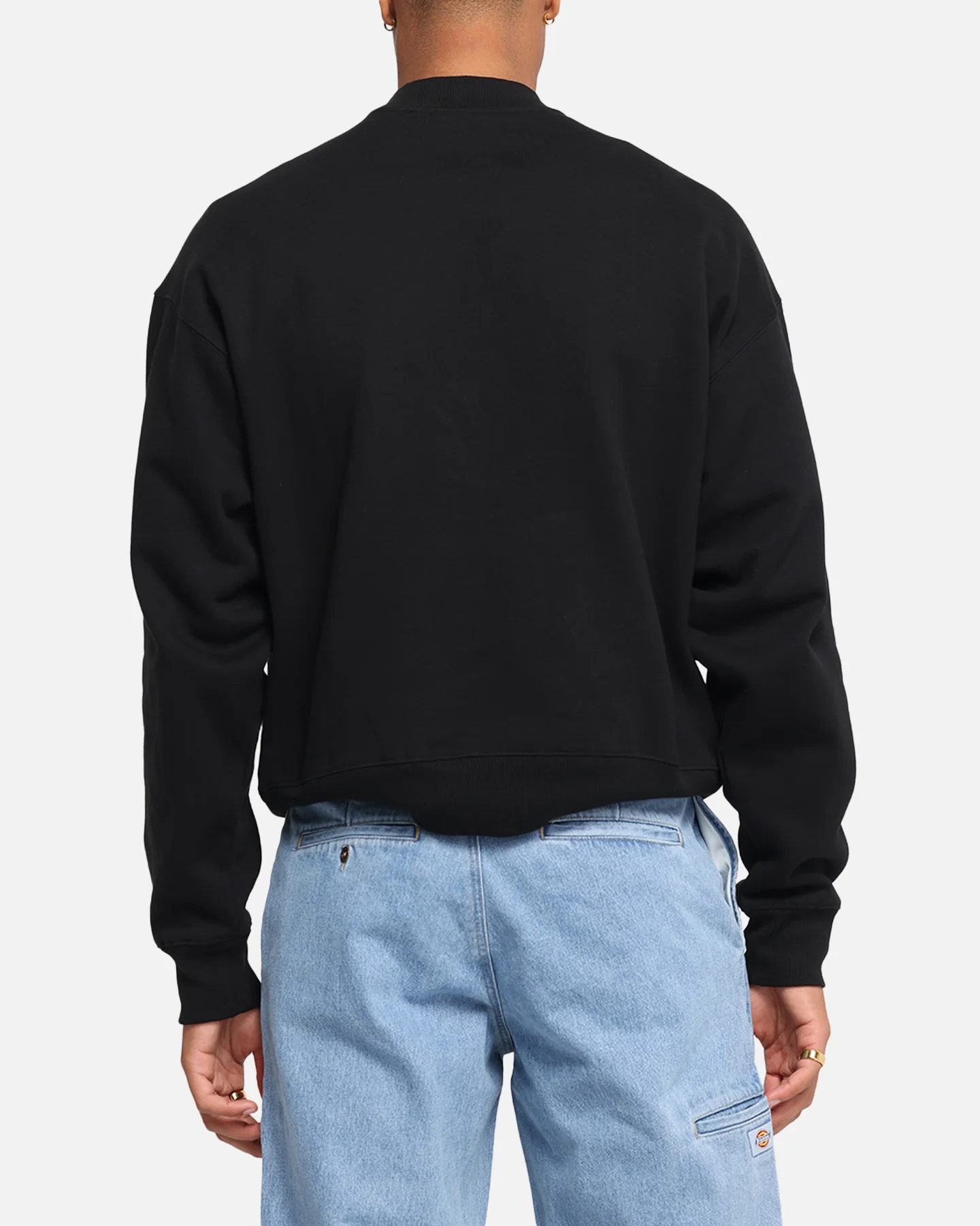 Majestic Athletic New York Yankees Arch Boxy Crewneck Black - Image 3