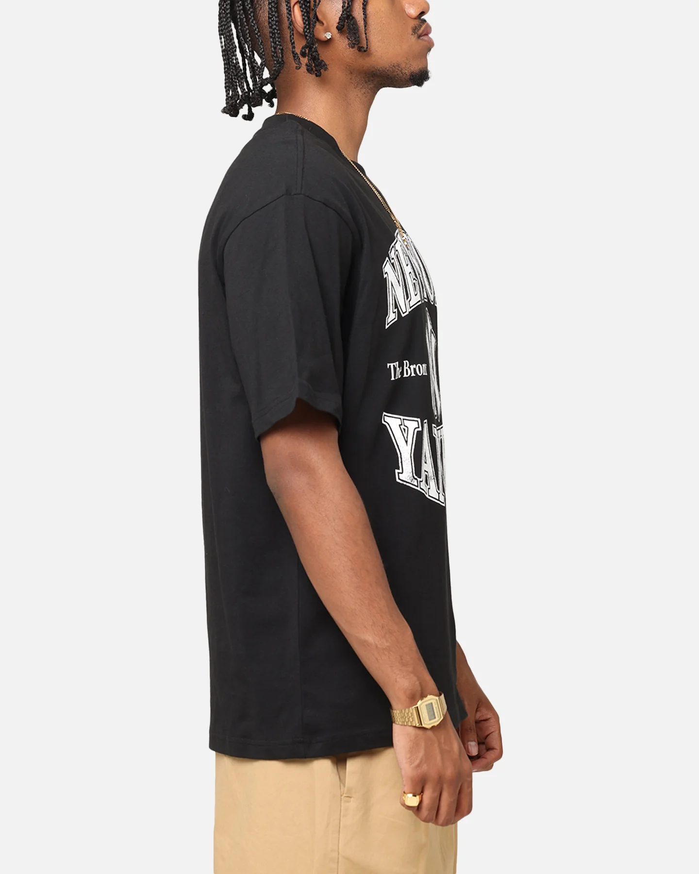 Majestic Athletic New York Yankees Marne Arch T-Shirt Black - Image 4
