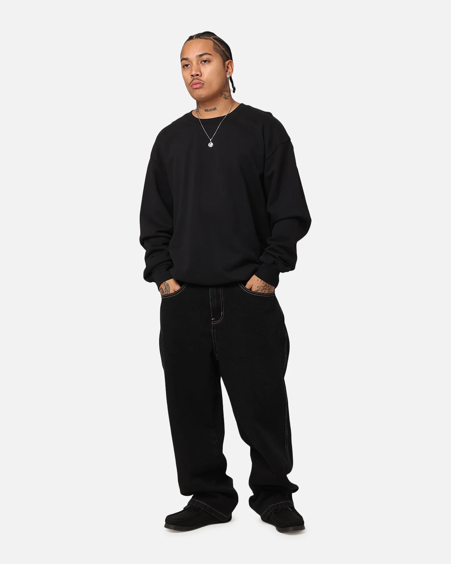 Malbon GD Crewneck Black - Image 3