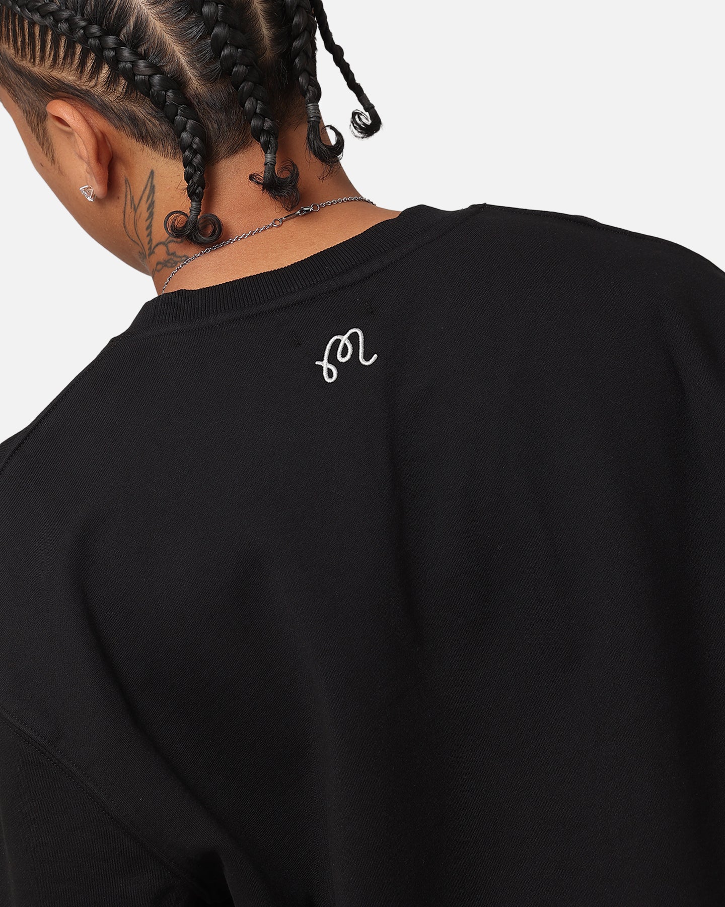 Malbon GD Crewneck Black - Image 6