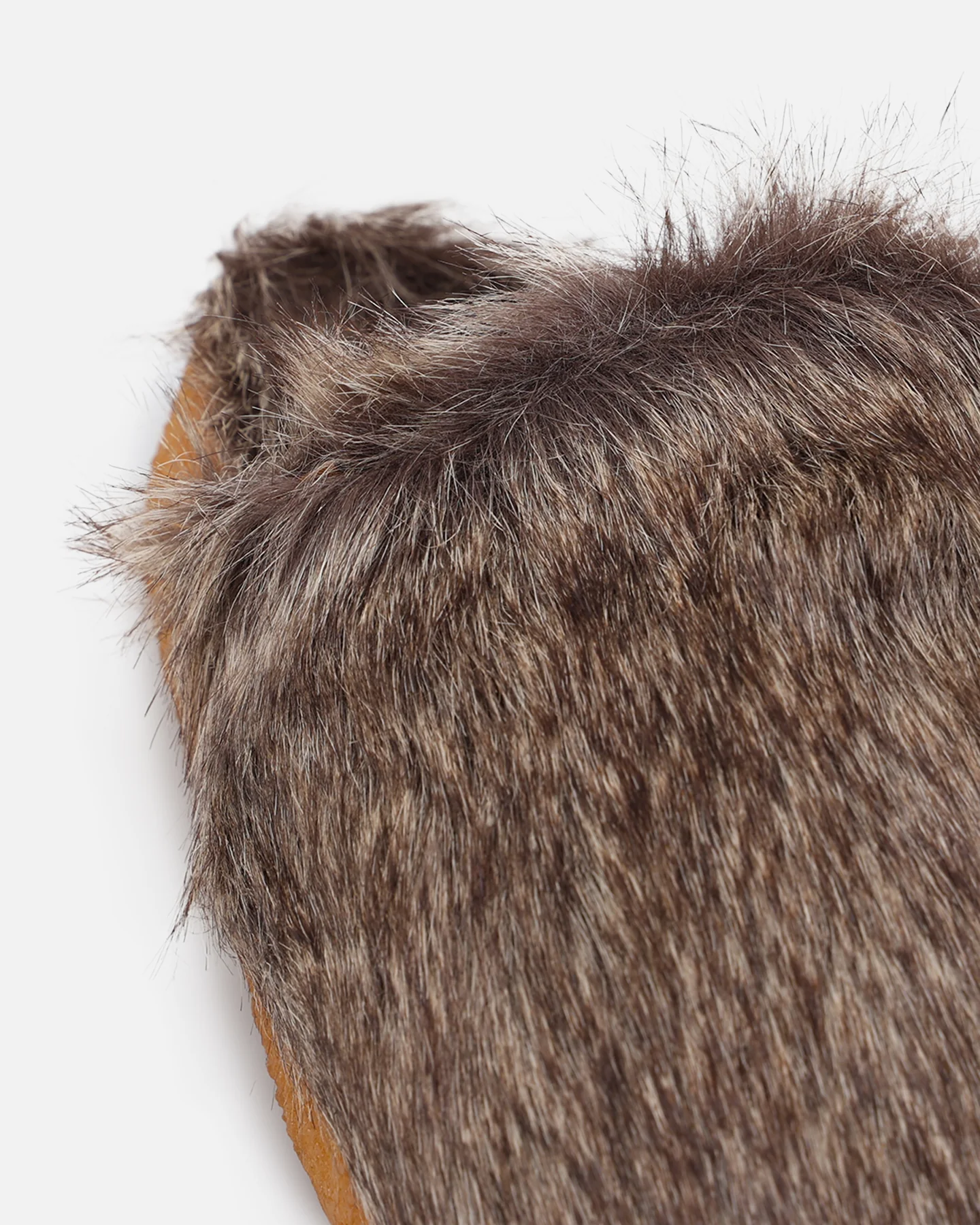 Malibu Sandals Women's Coyote Mule Faux Fur Brown - Image 5