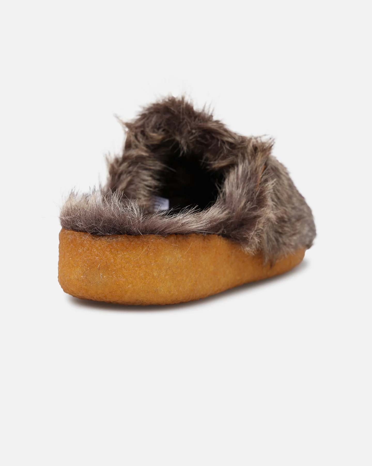 Malibu Sandals Women's Coyote Mule Faux Fur Brown - Image 9