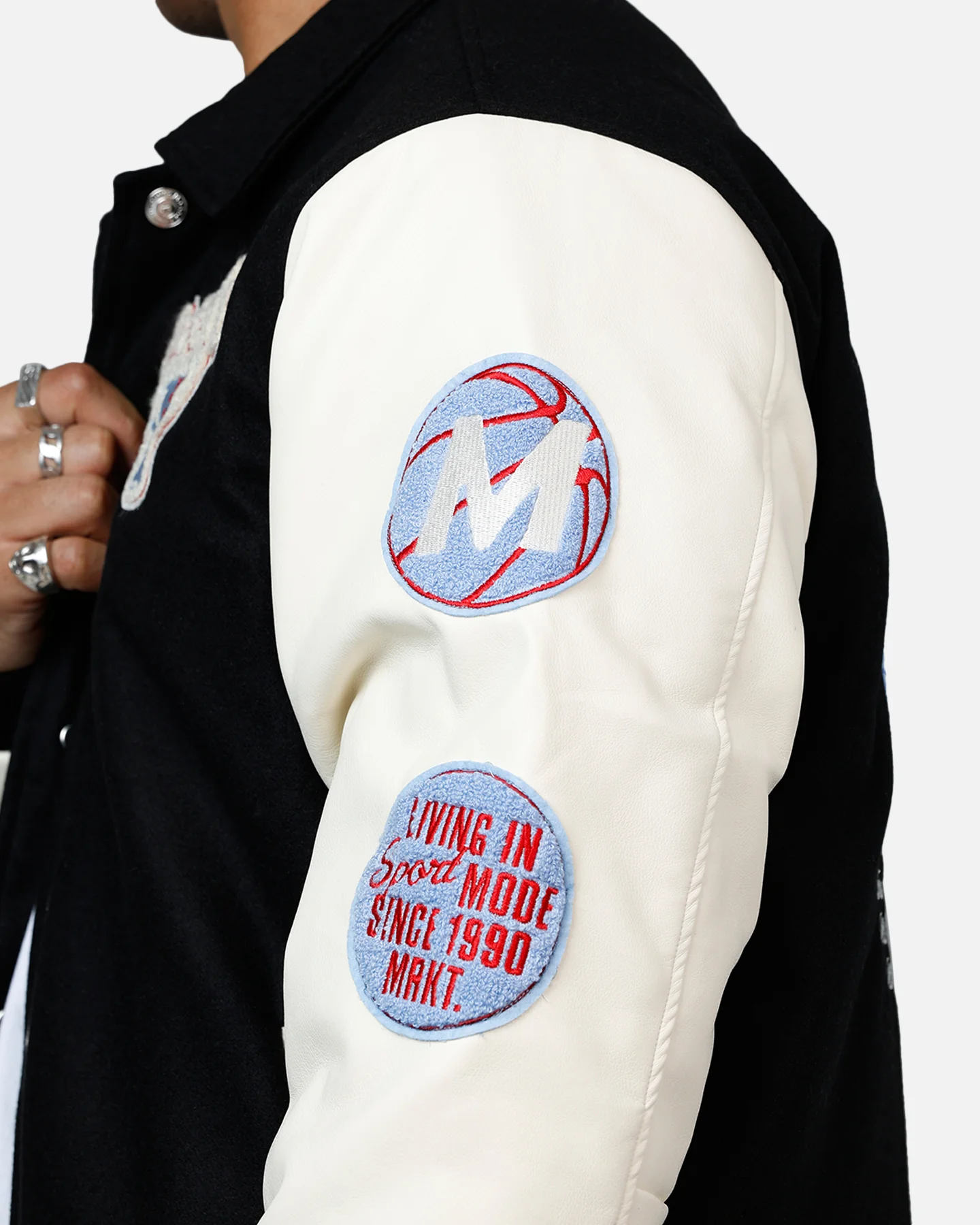 Market 1990 Varsity Jacket Multi - Image 7