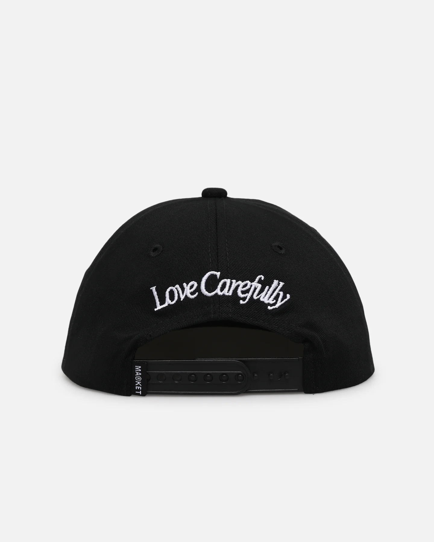 Market Fragile 6 Panel Snapback Black - Image 2