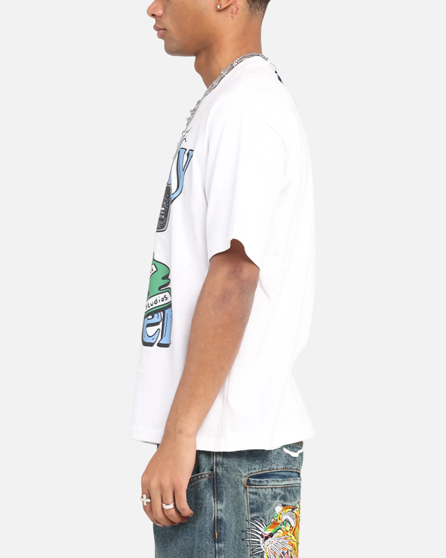Market Lawyer Chase T-Shirt White - Image 5