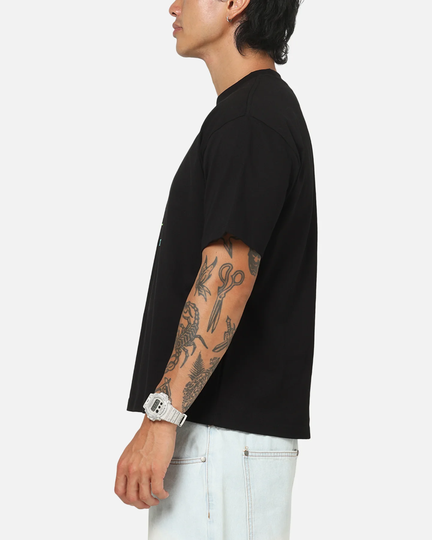 Market Making It Rain Bear T-Shirt Black - Image 5