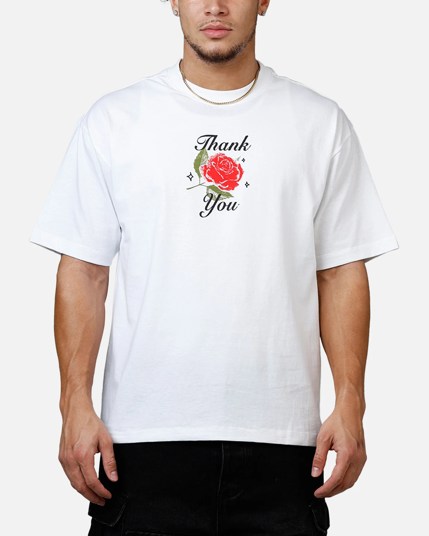 Market Thank You T-Shirt White - Image 2