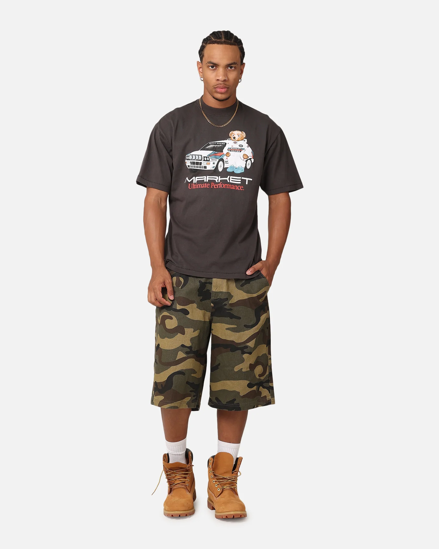 Market Ultimate Rally T-Shirt Washed Black - Image 2