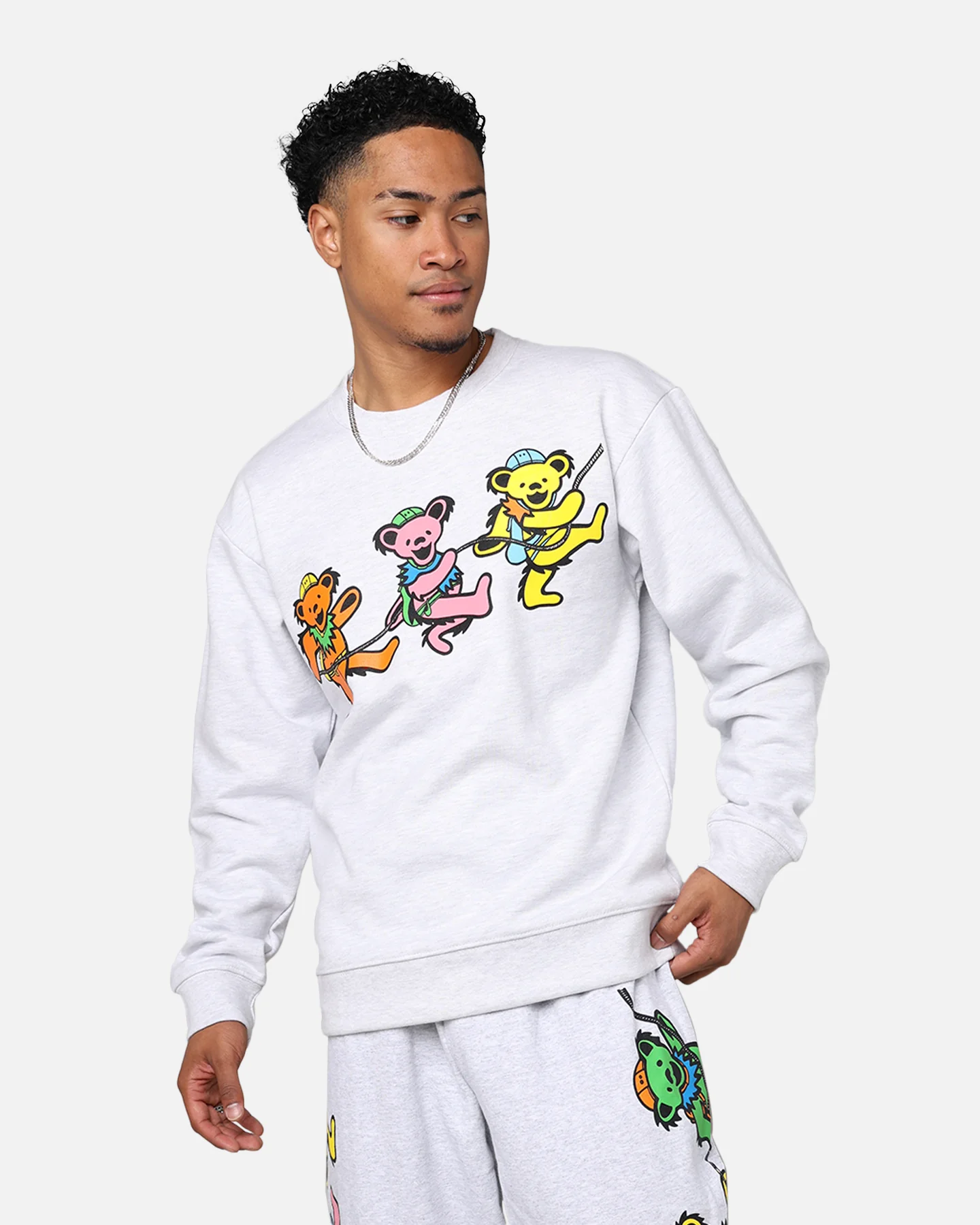 MARKET X Grateful Dead PMA Crewneck Grey - Image 2