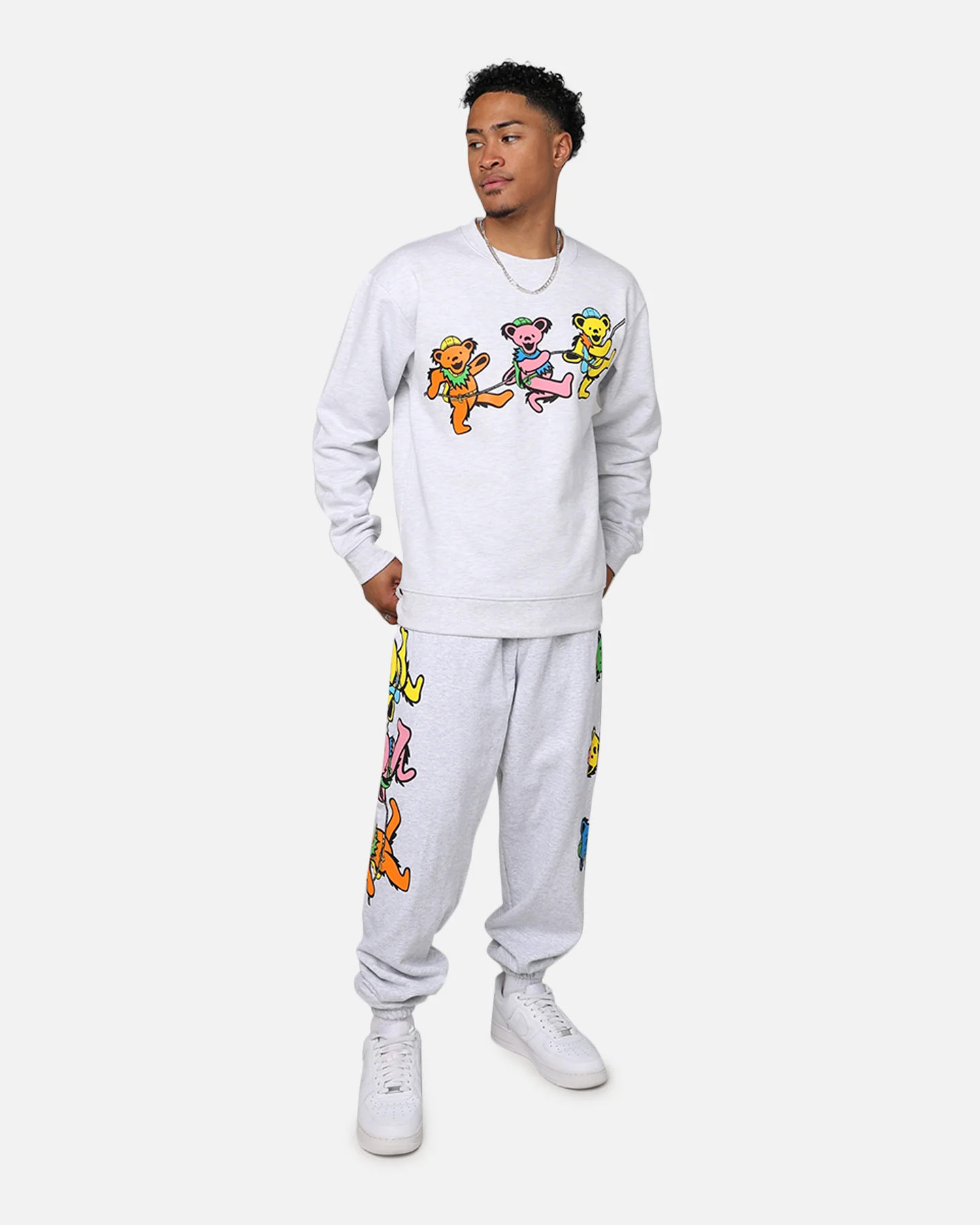 MARKET X Grateful Dead PMA Crewneck Grey - Image 3