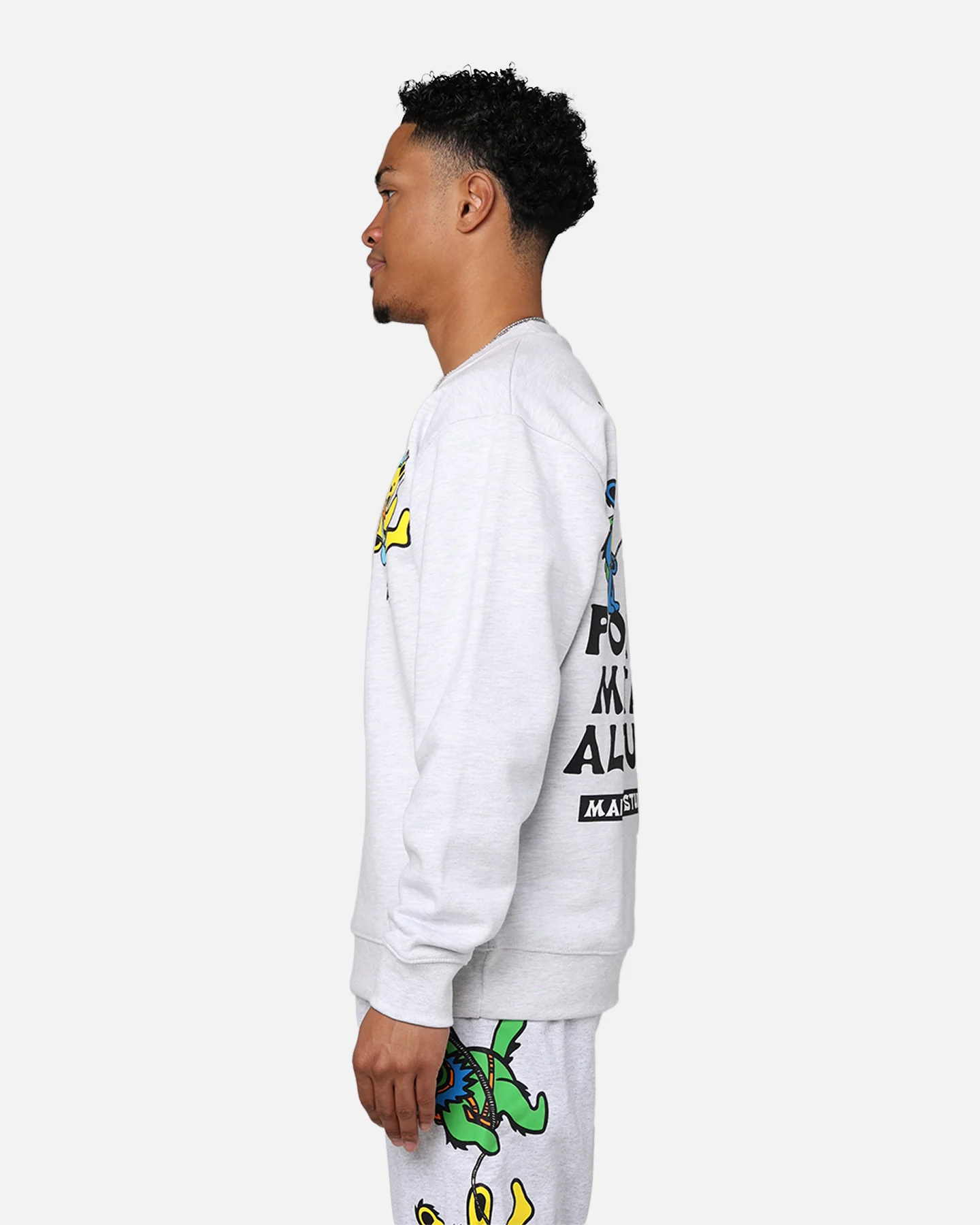 MARKET X Grateful Dead PMA Crewneck Grey - Image 7