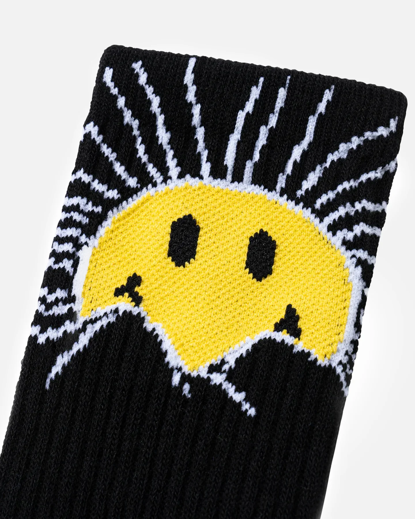Market X Smiley Sunrise Socks Black - Image 2