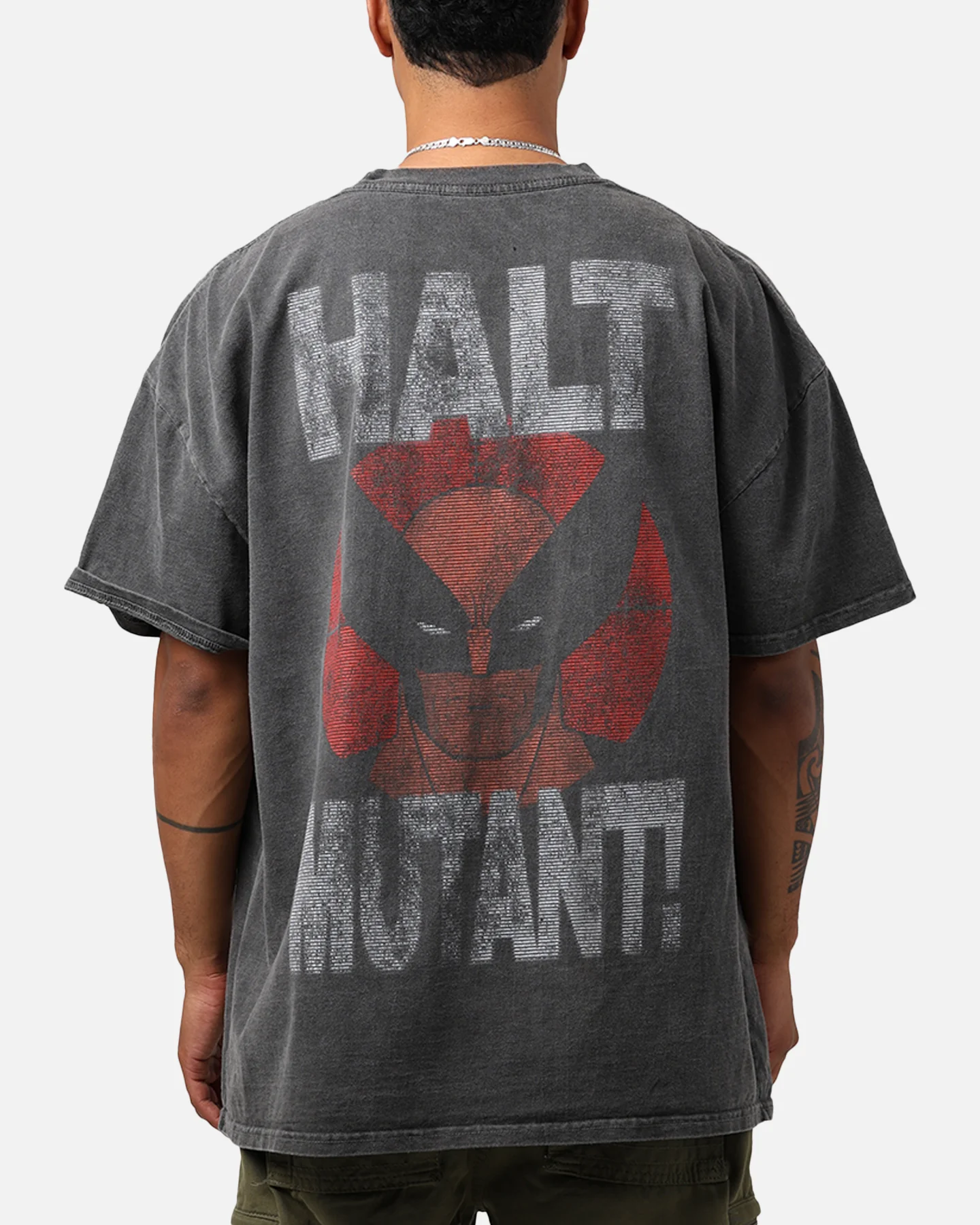 Marvel X-Men Sentinel Heavyweight T-Shirt Black Wash - Image 2