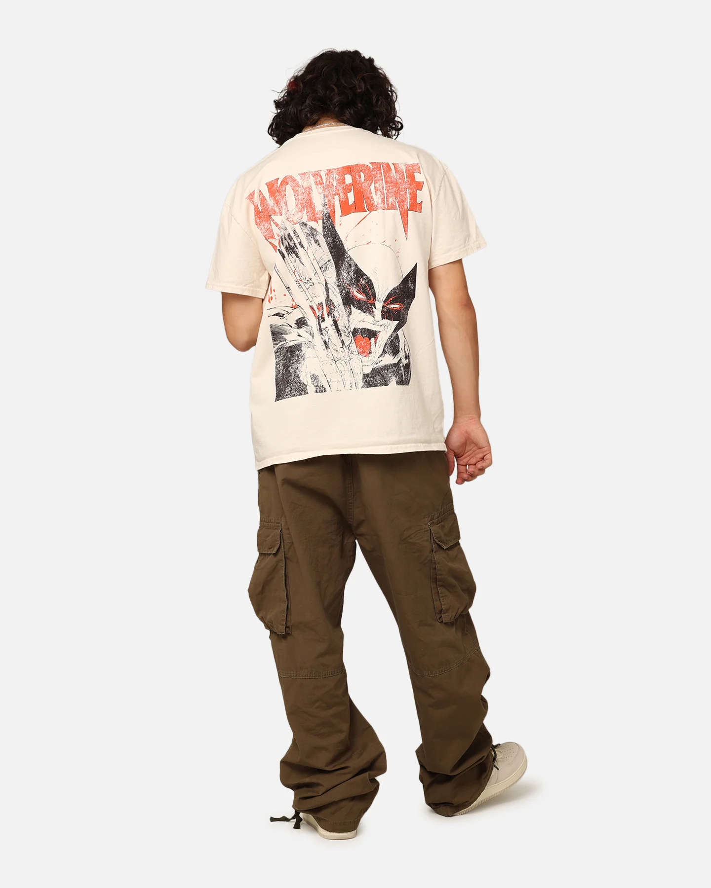 Marvel X-Men Wolverine Heavyweight T-Shirt Off White - Image 3