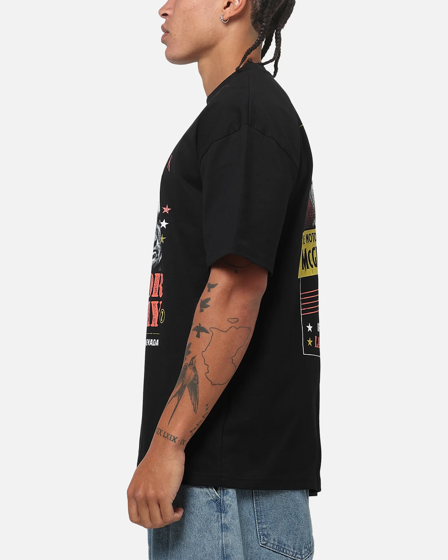 UFC By Culture Kings UFC IFW 2026 McGregor Vs. Holloway T-Shirt Black - Image 6