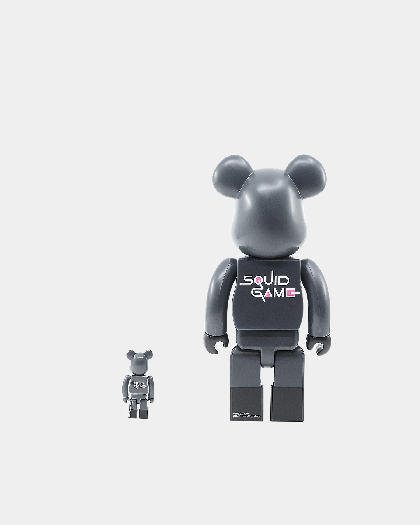Medicom Toy Be@rbrick X Squid Games Frontman 100% & 400% Figure Set Multi-Coloured - Image 4