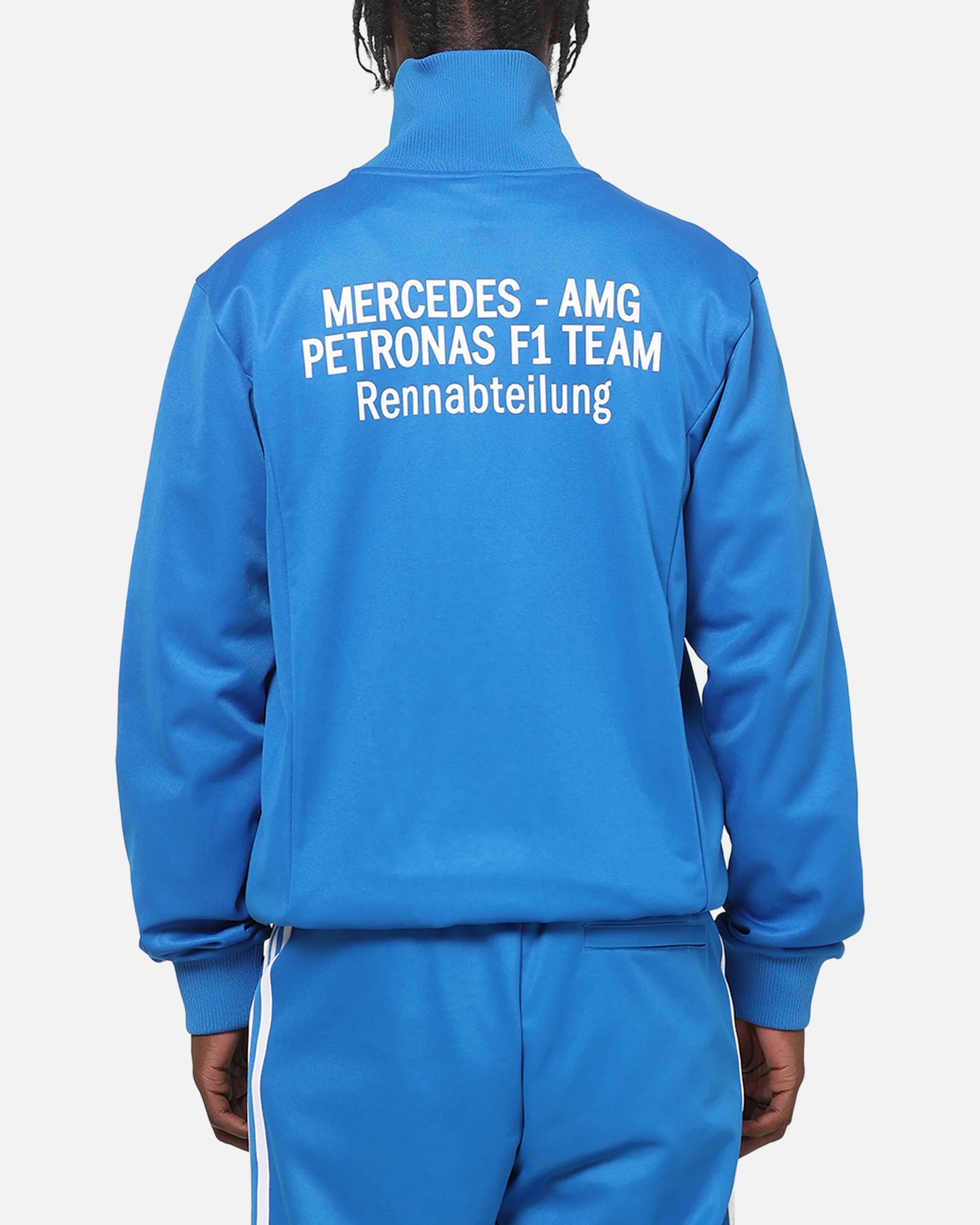 Adidas Mercedes-AMG Petronas Formula 1 Track Jacket Blue - Image 2