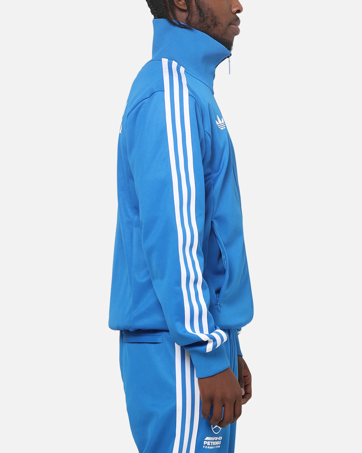 Adidas Mercedes-AMG Petronas Formula 1 Track Jacket Blue - Image 5