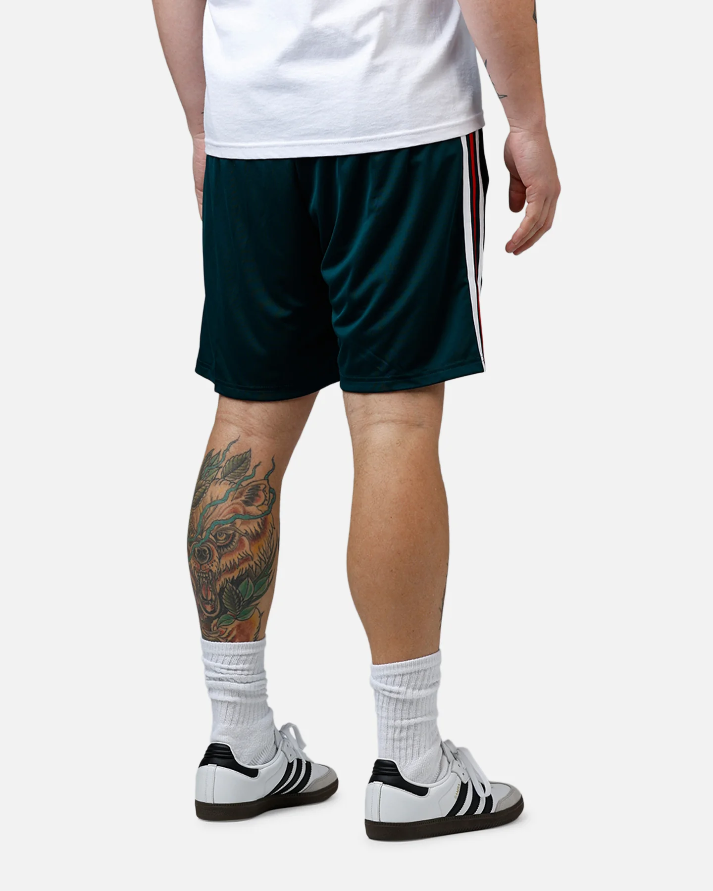 Adidas Mexico Away Replica Shorts Dark Green - Image 3