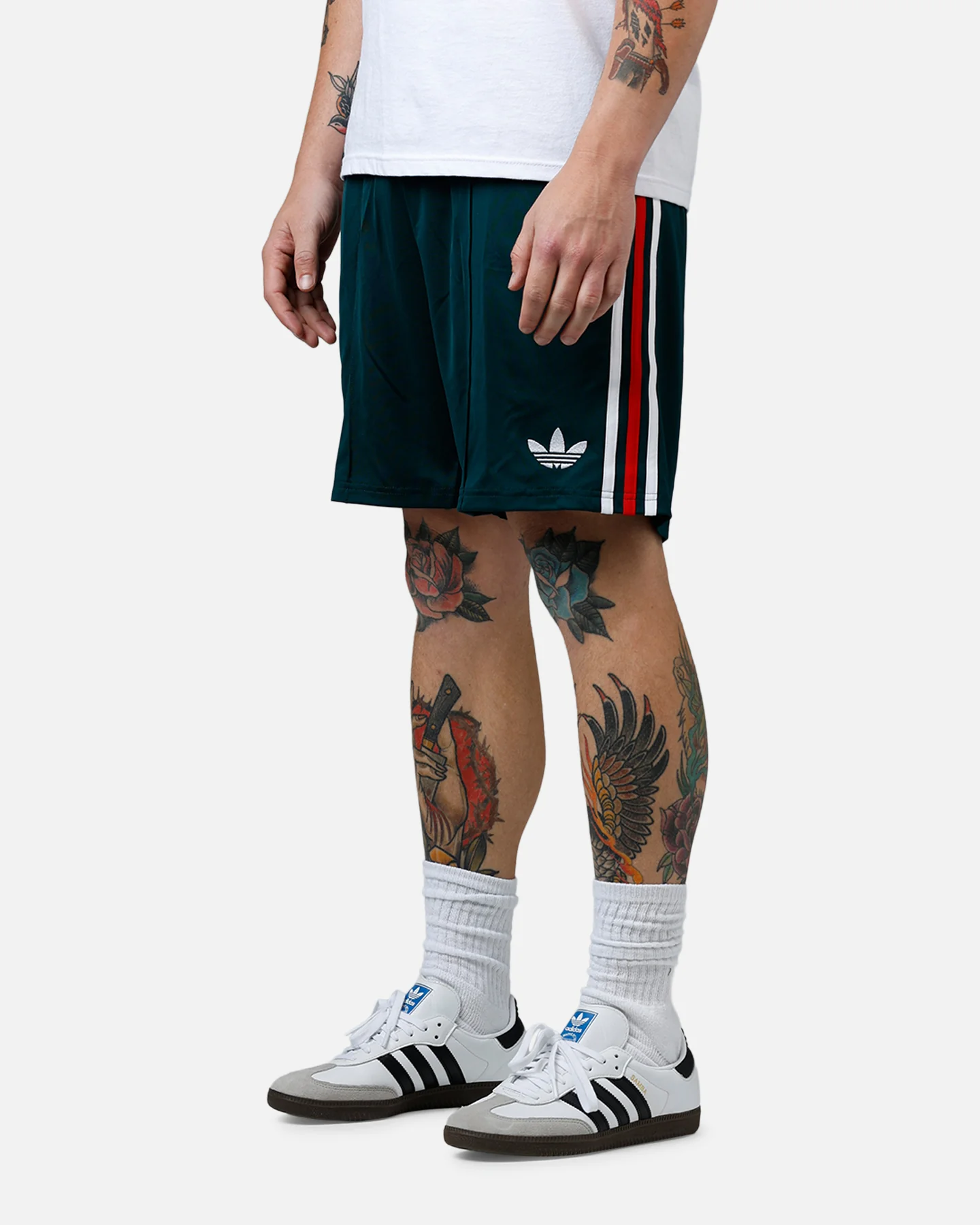 Adidas Mexico Away Replica Shorts Dark Green - Image 4