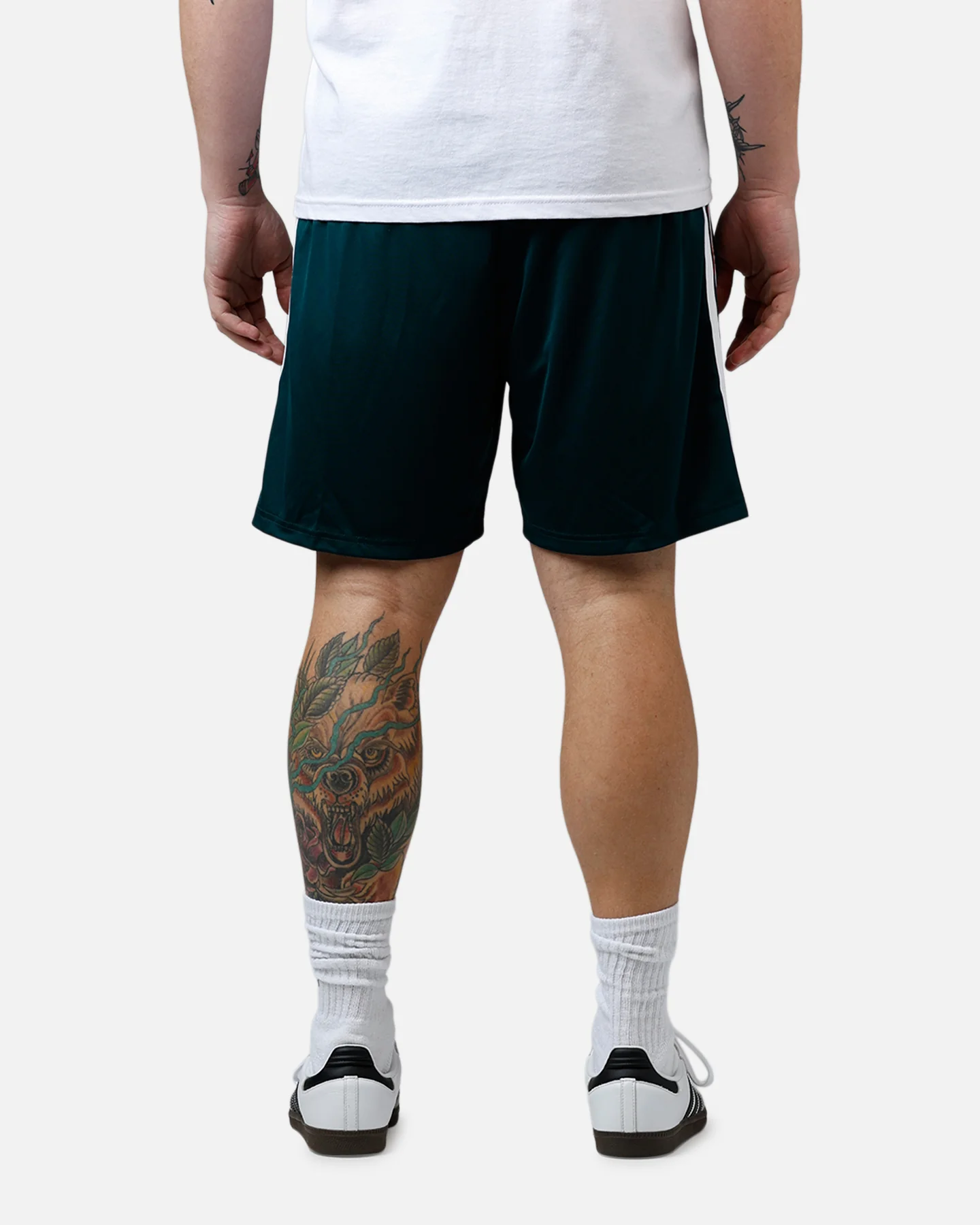 Adidas Mexico Away Replica Shorts Dark Green - Image 5