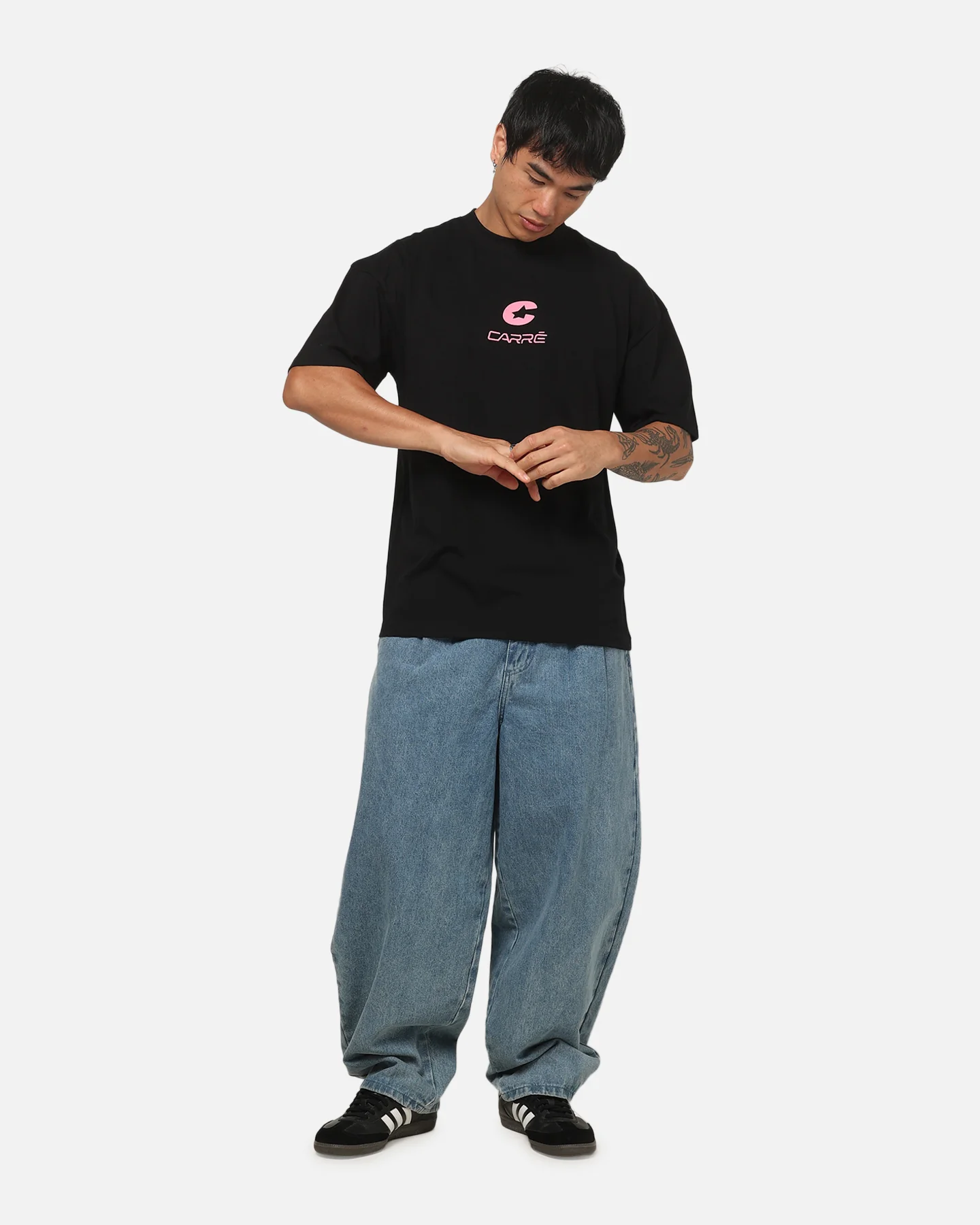 Carre Mini C T-Shirt Black - Image 4