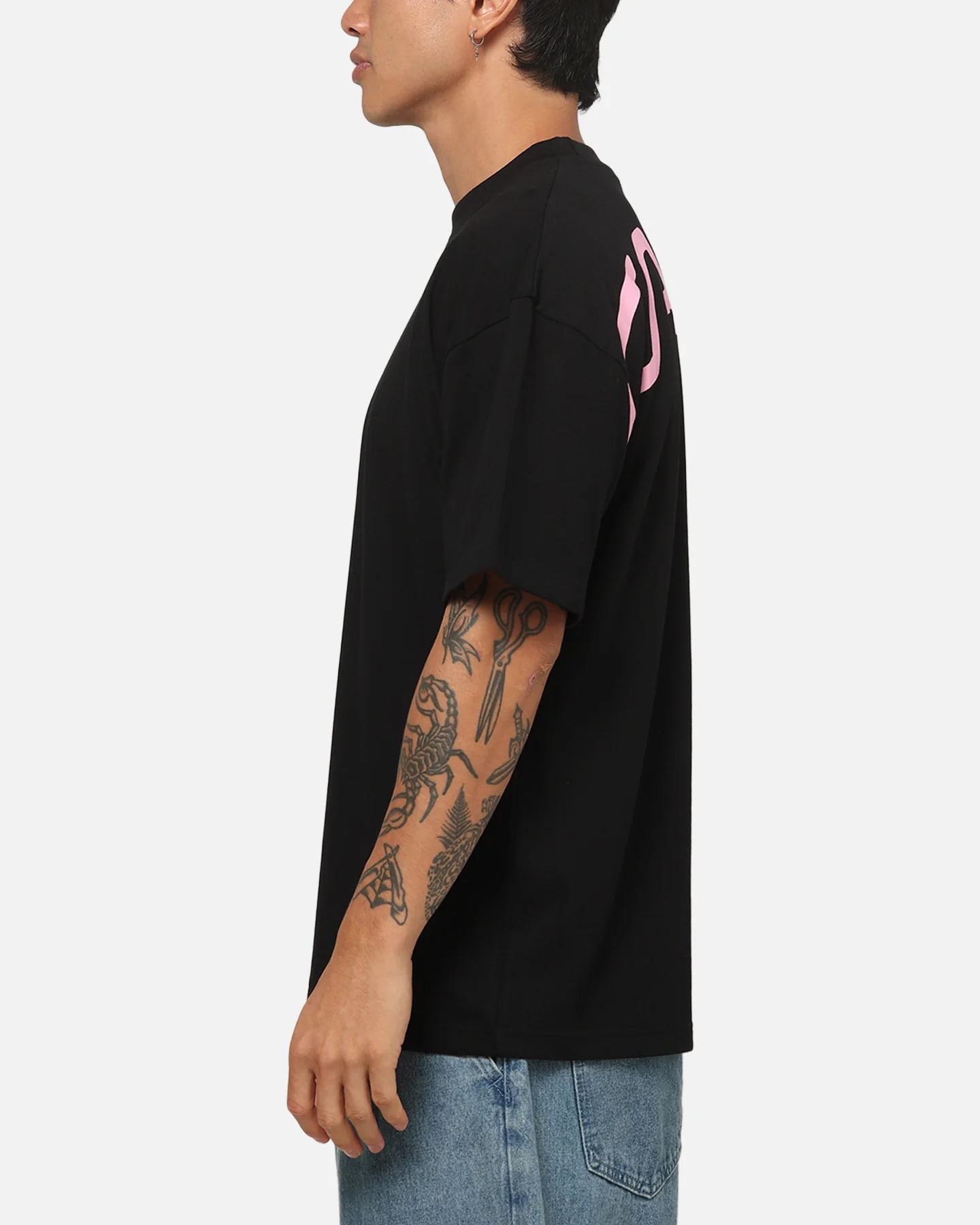 Carre Mini C T-Shirt Black - Image 6