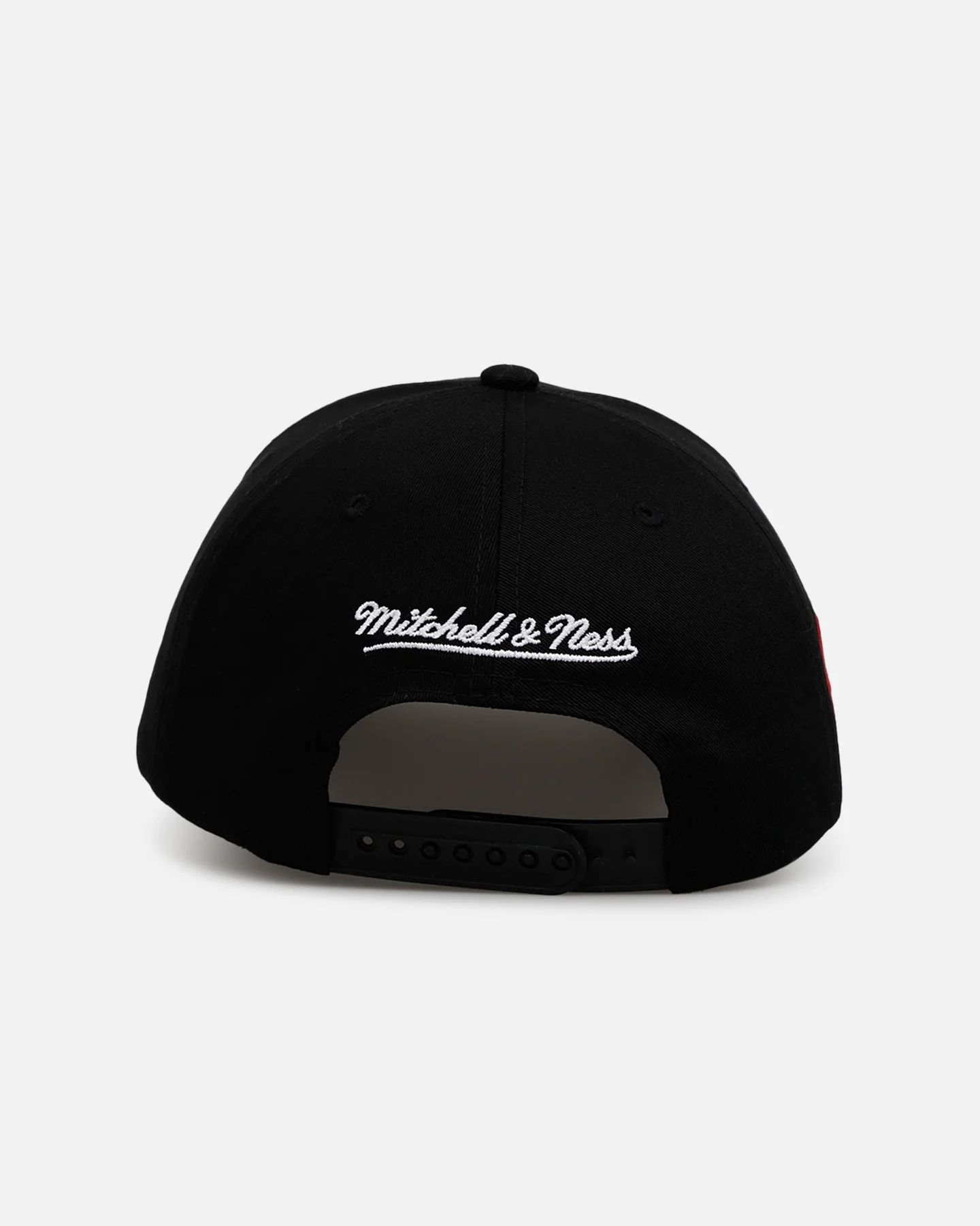 Mitchell & Mess Ohio State Buckeyes 'Shadow Script' Pro Pinch Snapback Black - Image 2